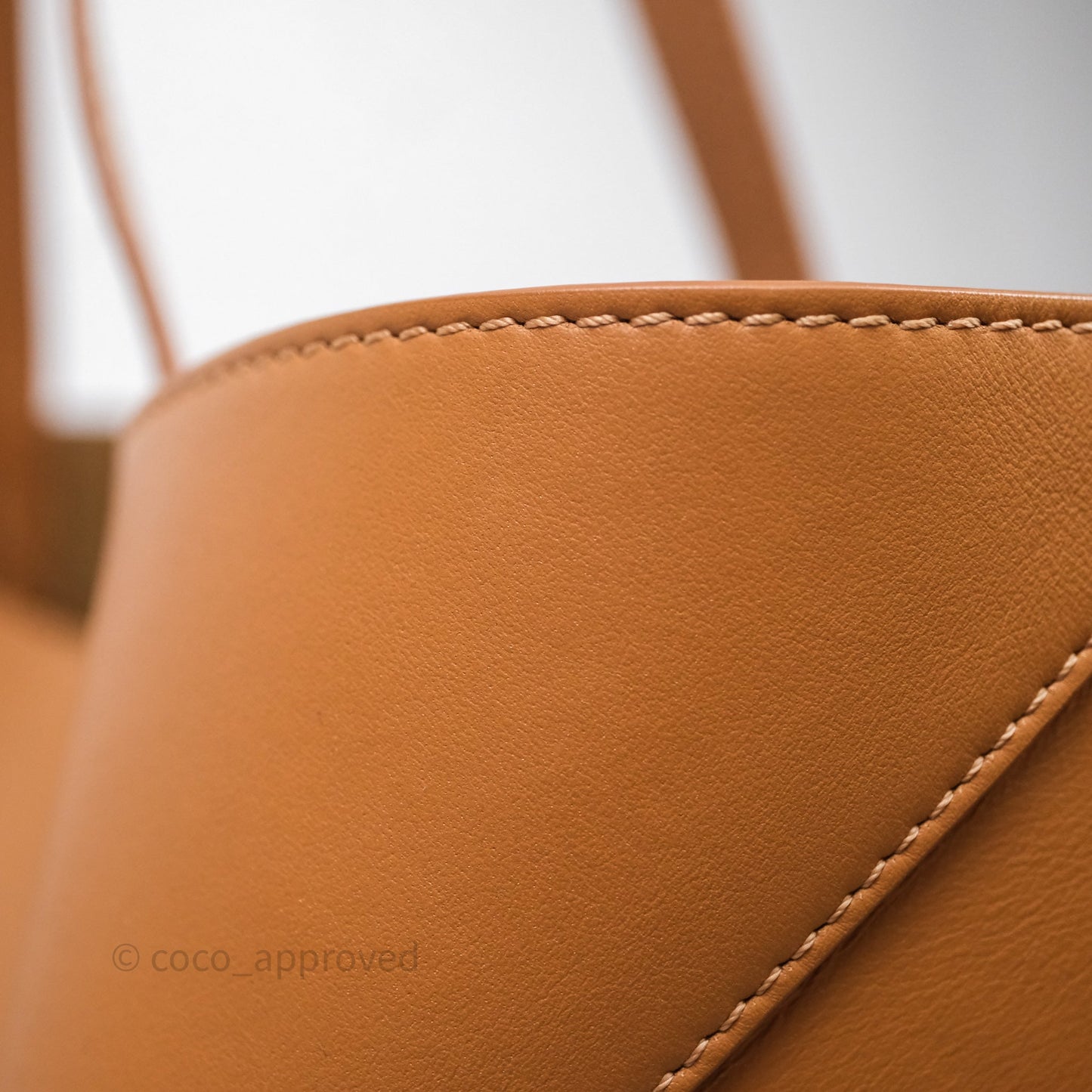 Loewe Puzzle Fold XL Warm Desert Leather Tote Bag