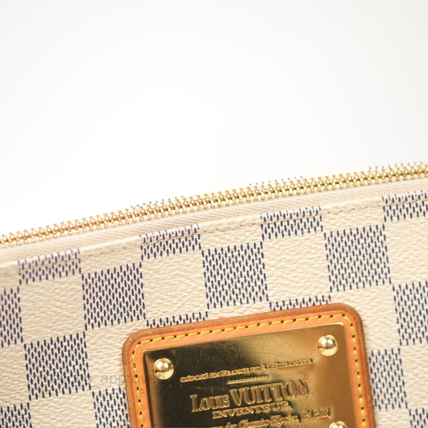 Louis Vuitton Eva Clutch With Strap Damier Azur