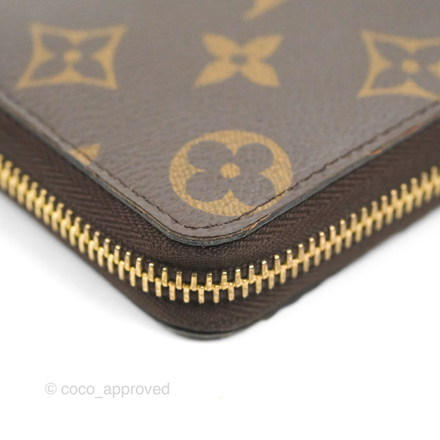 Louis Vuitton Clémence Wallet Monogram Canvas Fuchsia