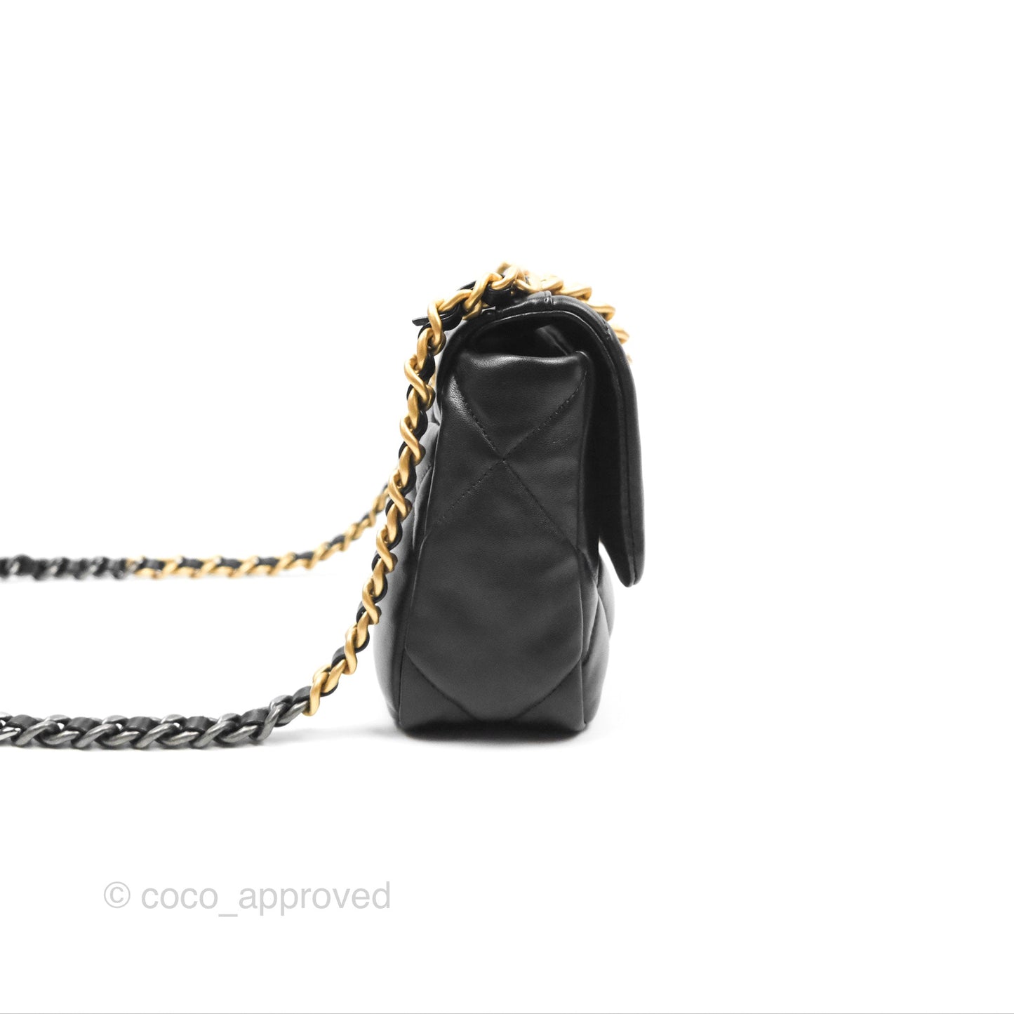 Chanel 19 Small Black Mixed Hardware
