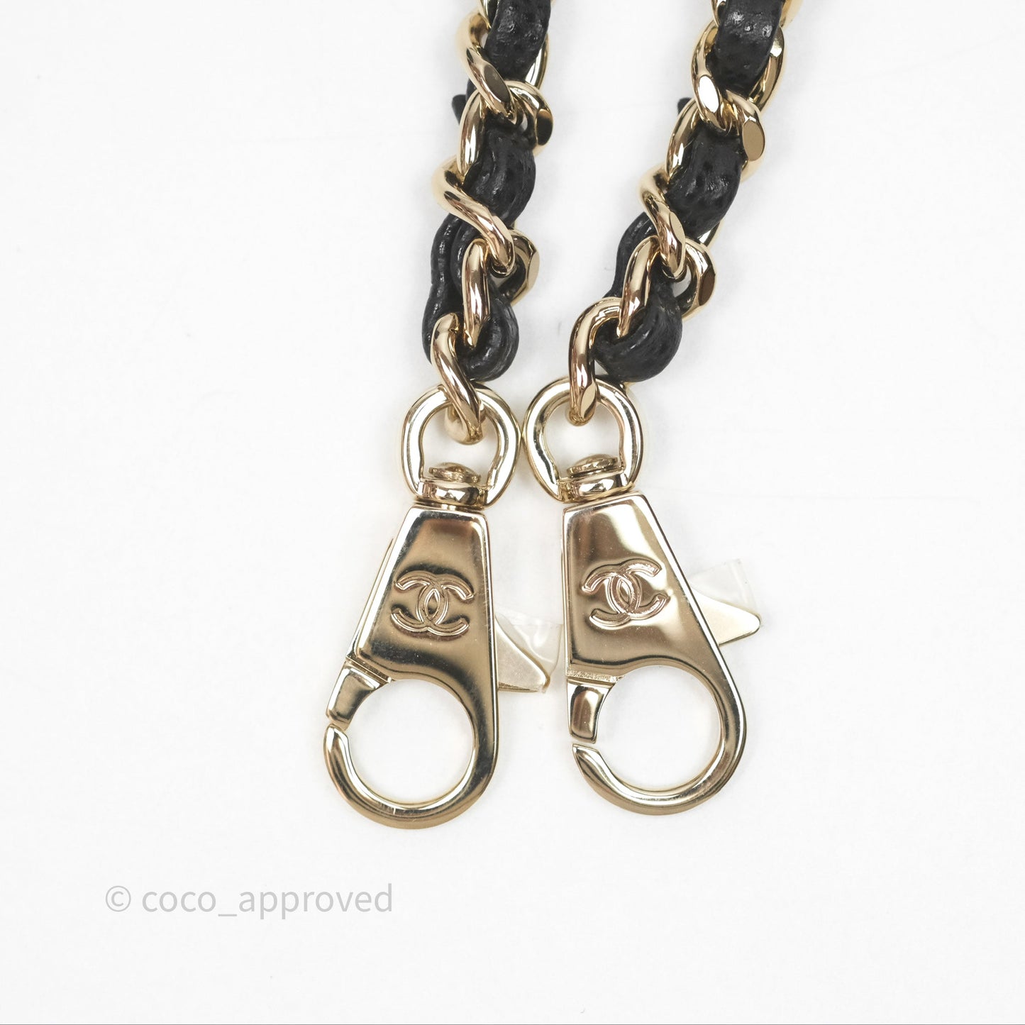 Chanel Mini Coco Handle Quilted Black Caviar Gold Hardware