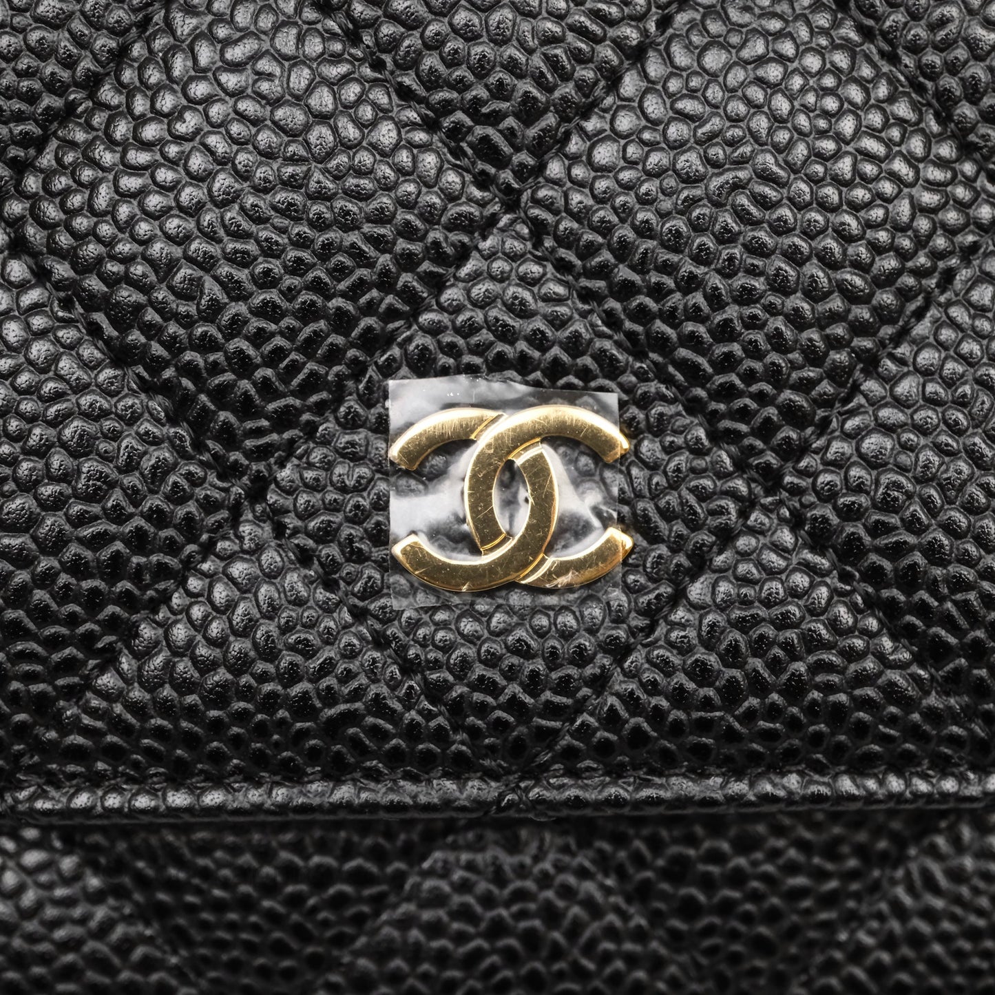 Chanel Quilted Classic Wallet On Chain WOC Black Caviar Gold Hardware