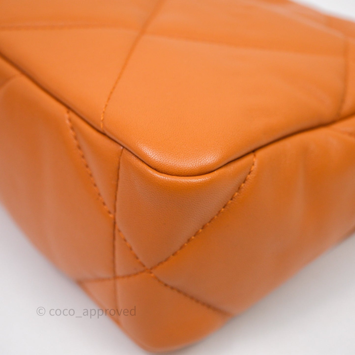 Chanel 19 Small Caramel Mixed Hardware
