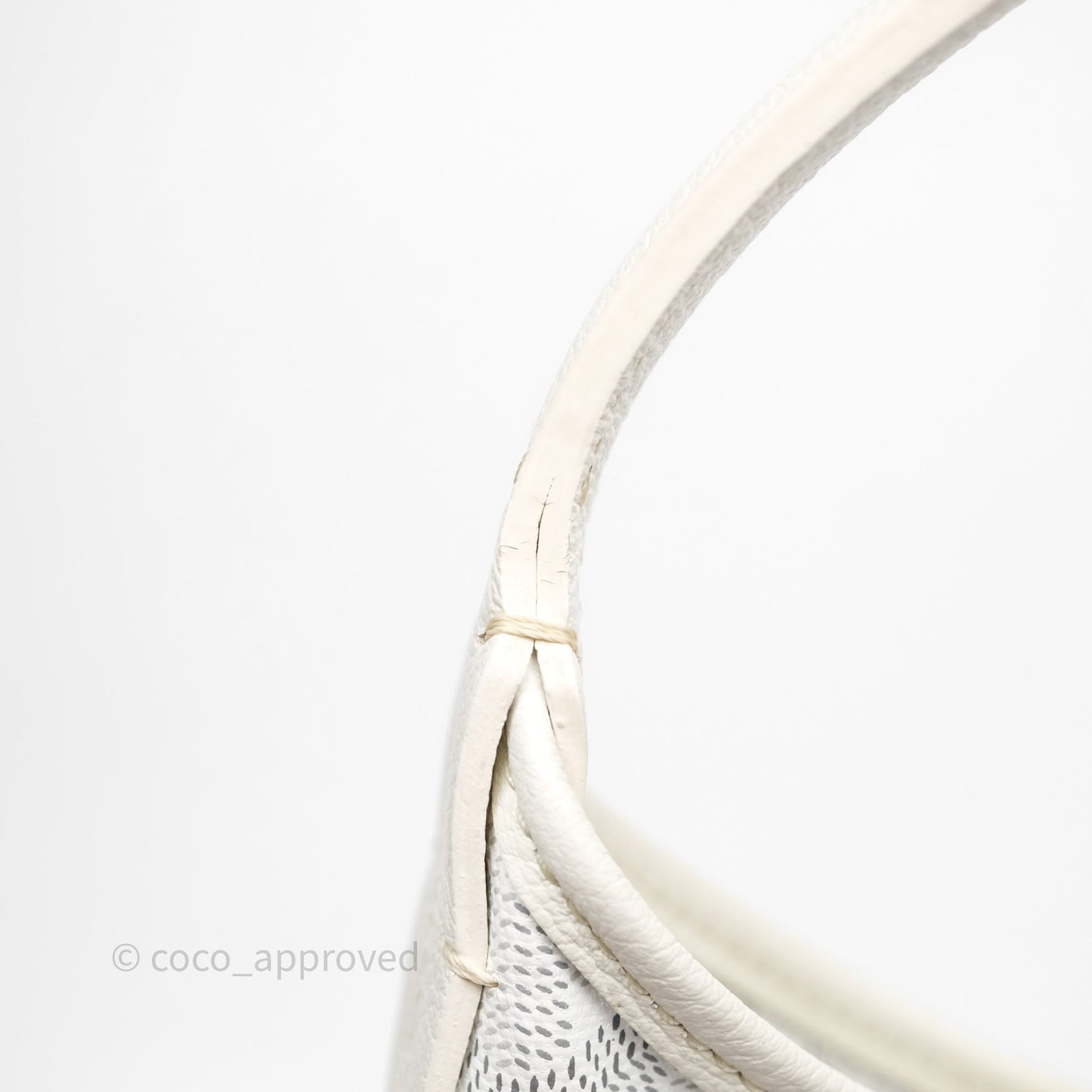 Goyard Bohème Hobo Bag PM White Goyardine Canvas