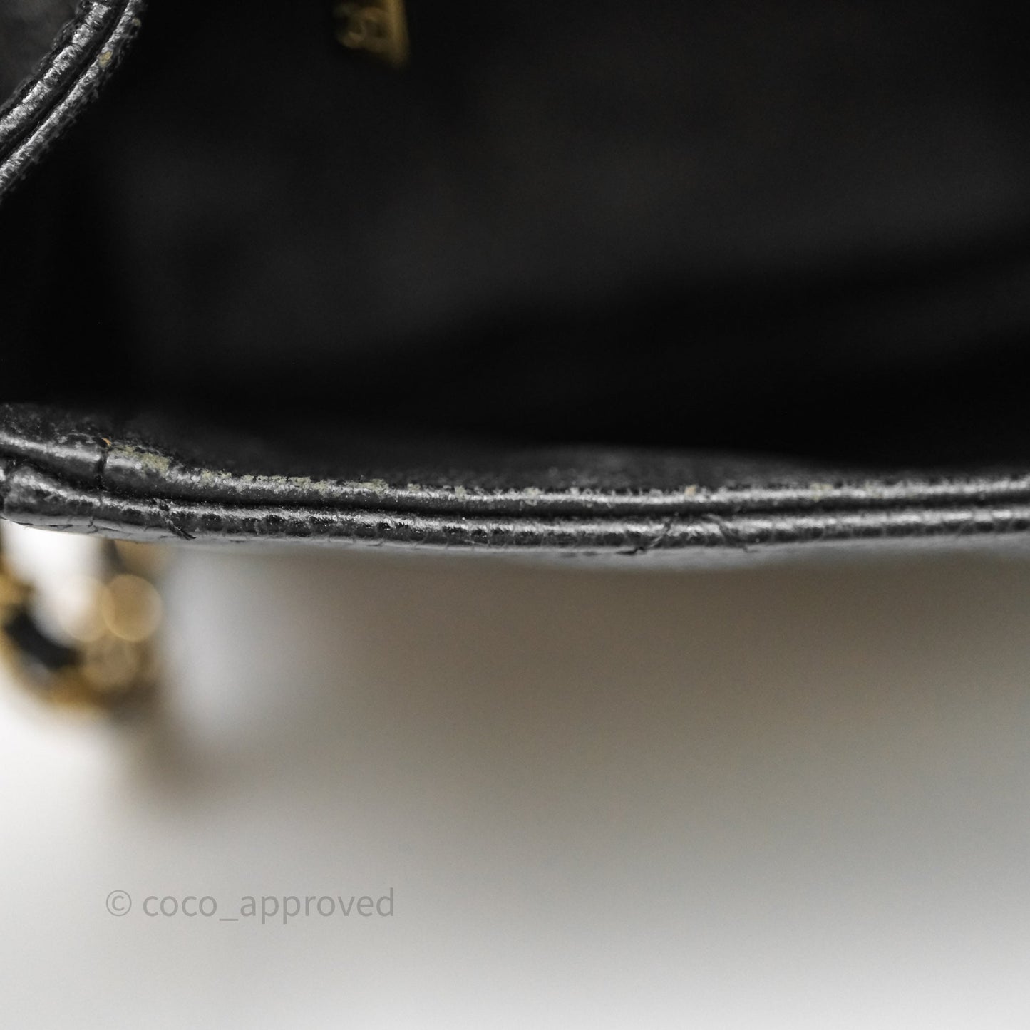 Chanel Jumbo Single Flap Black Caviar Gold Hardware⁣⁣