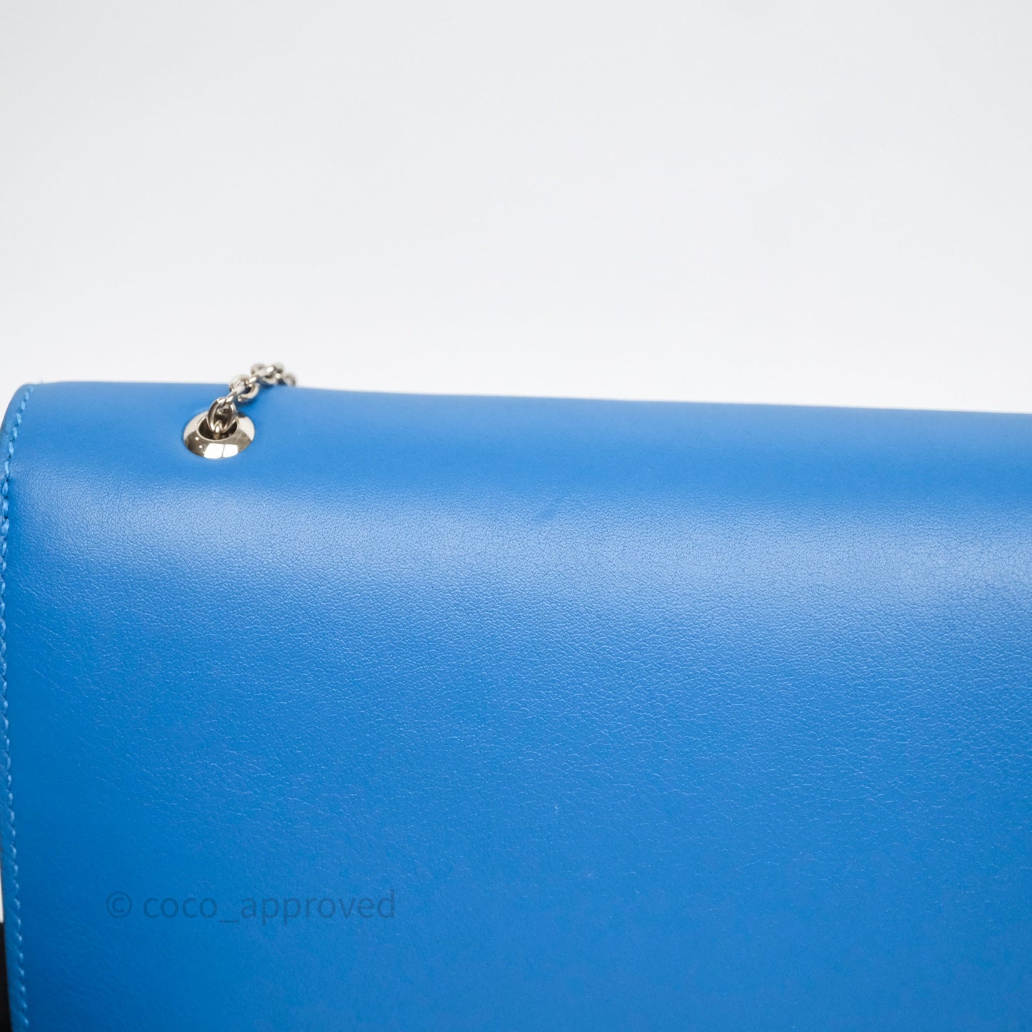 Hermès Catenina Bleu de Galice S7 Swift Palladium Hardware