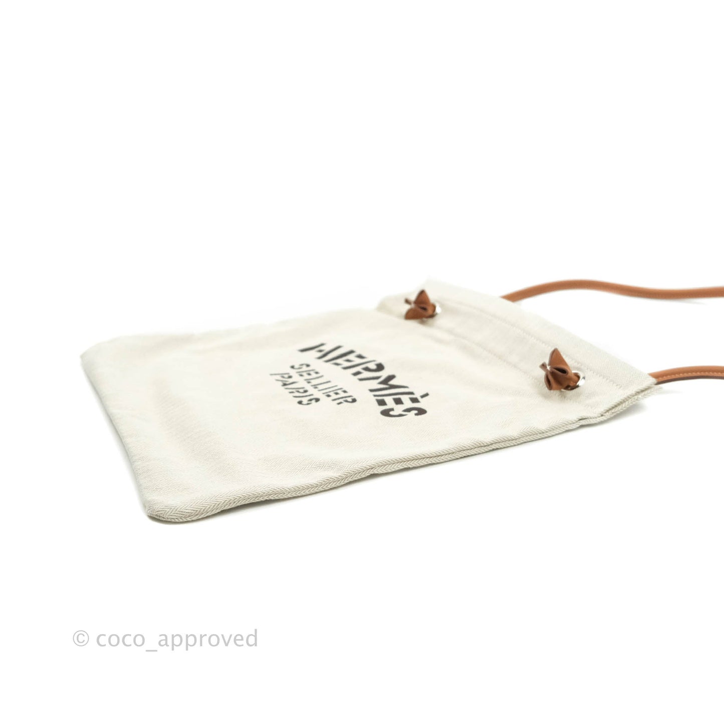 Hermès Aline Canvas Tote Bag