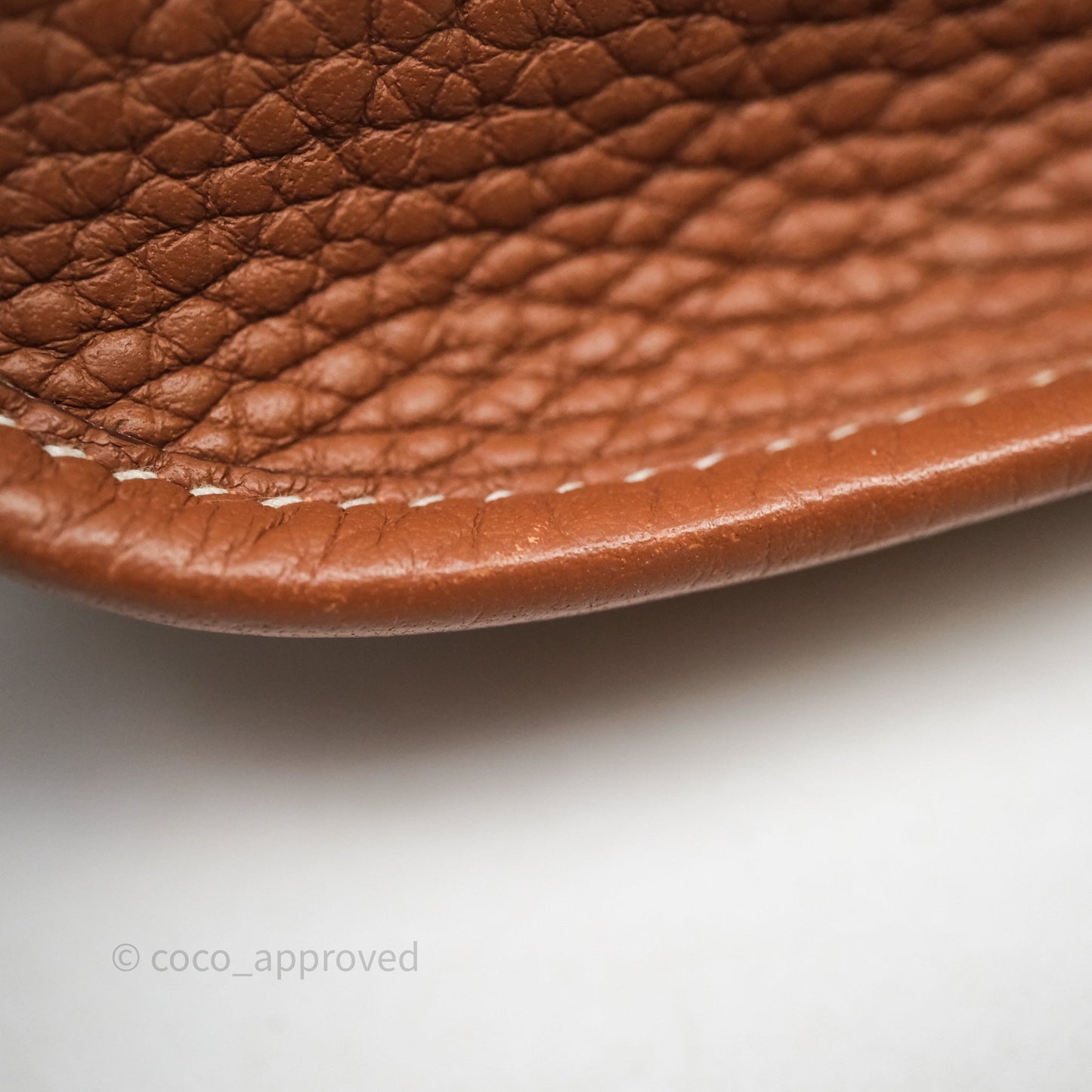 Hermès Mini Evelyne 16 Gold Clemence Gold Hardware
