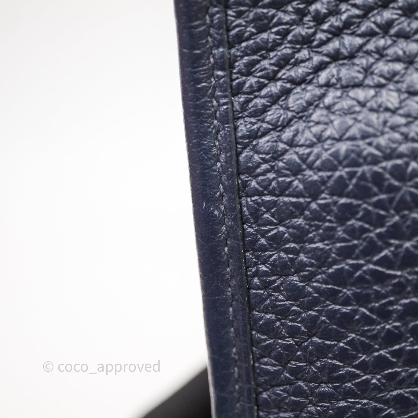 Hermès Mini Evelyne 16 Bleu Nuit 2Z Clemence Gold Hardware