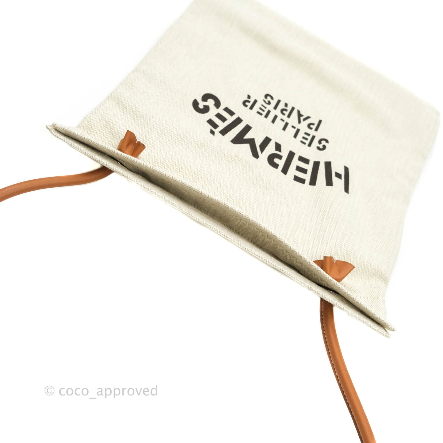 Hermès Aline Canvas Tote Bag