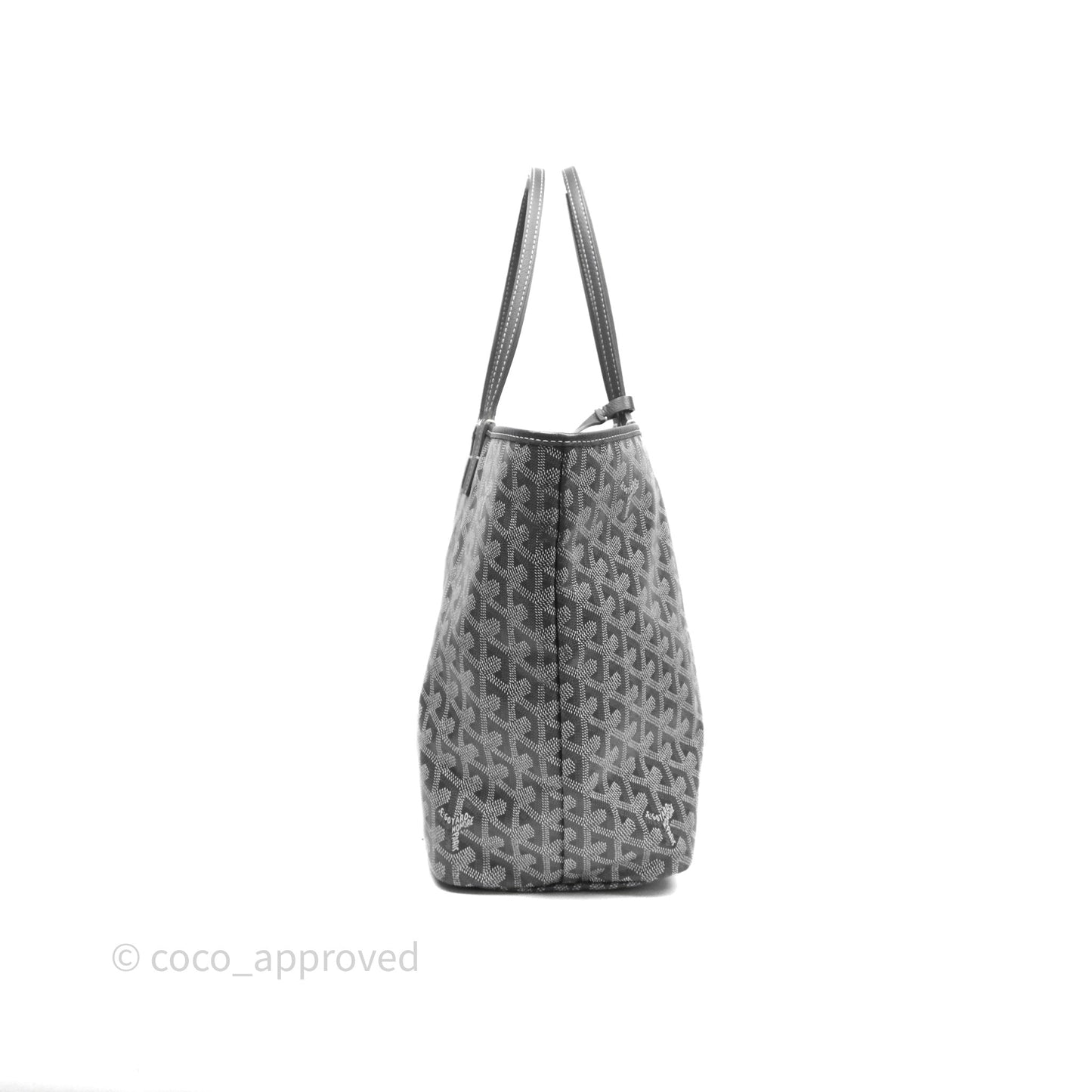 Goyard St Louis Tote PM Grey