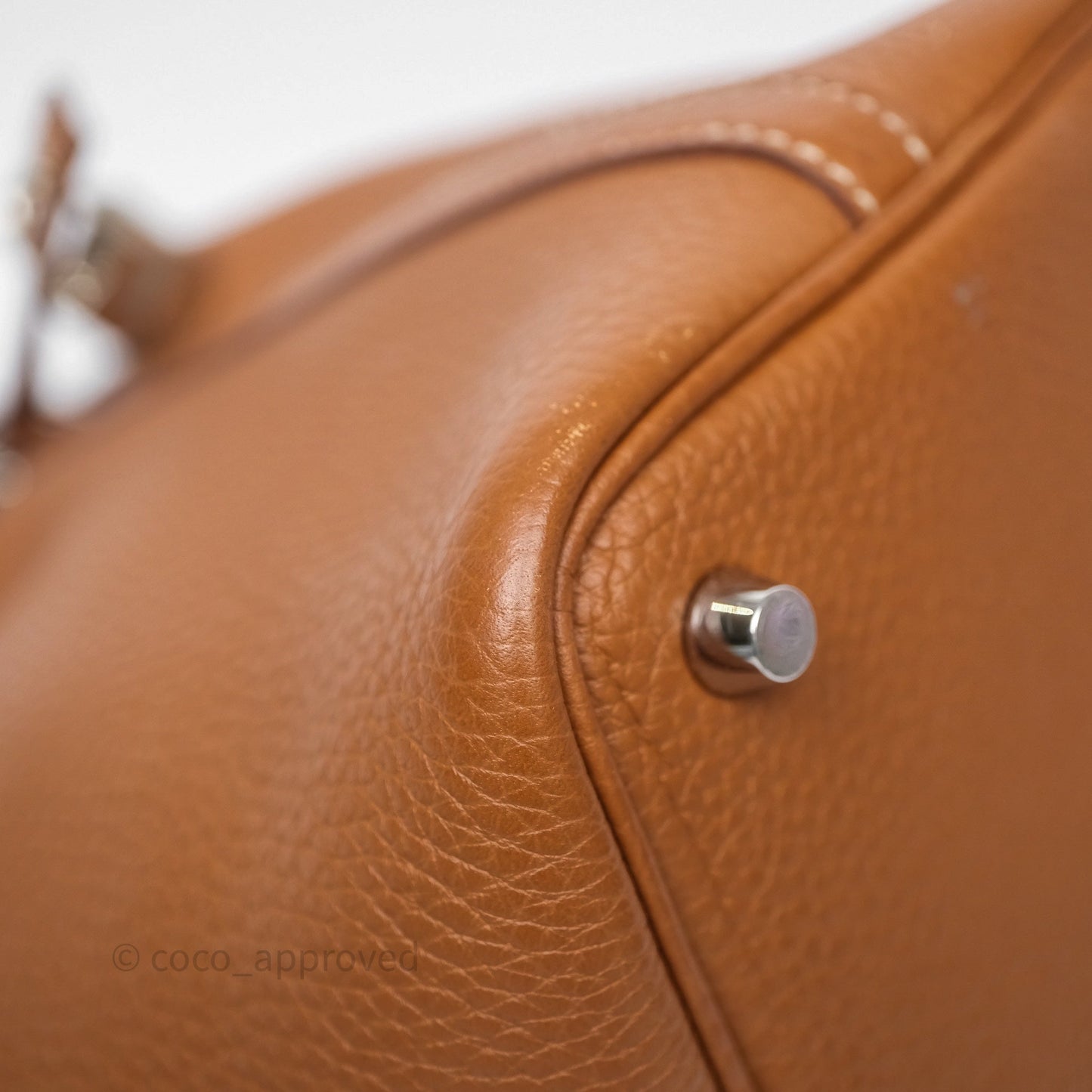 Hermès Picotin Lock 18 Gold 37 Clemence/ Ebene 46 Swift Palladium Hardware