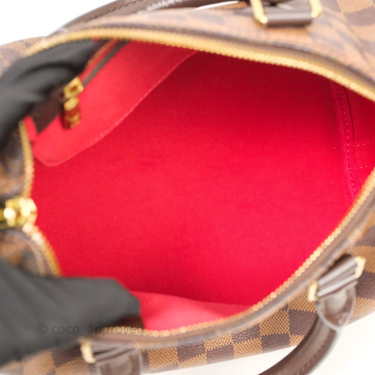 Louis Vuitton Speedy 25 Damier Canvas Gold Hardware