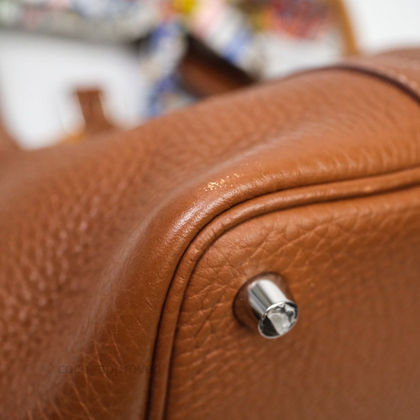 Hermès Picotin Lock 18 Gold 37 Clemence Palladium Hardware