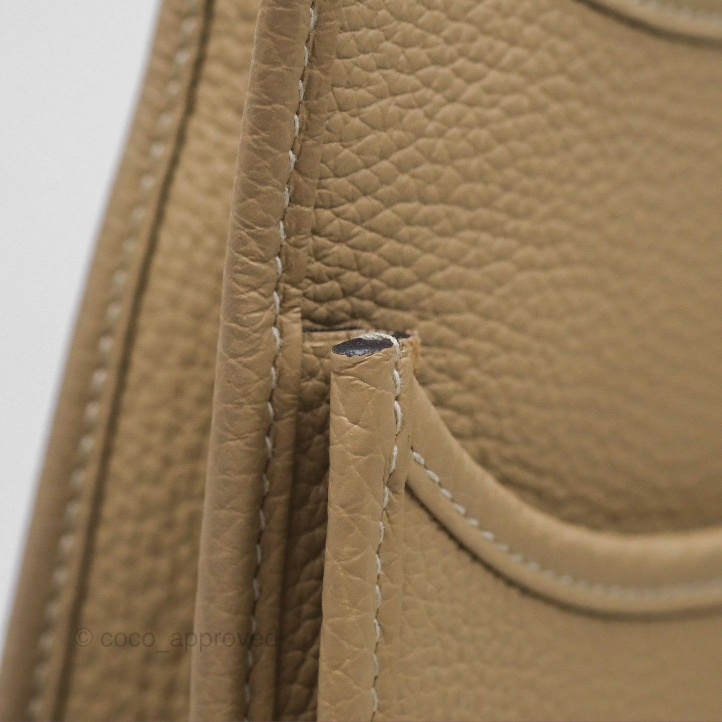 Hermes Evelyne III 29 Trench S2 Clemence Palladium Hardware