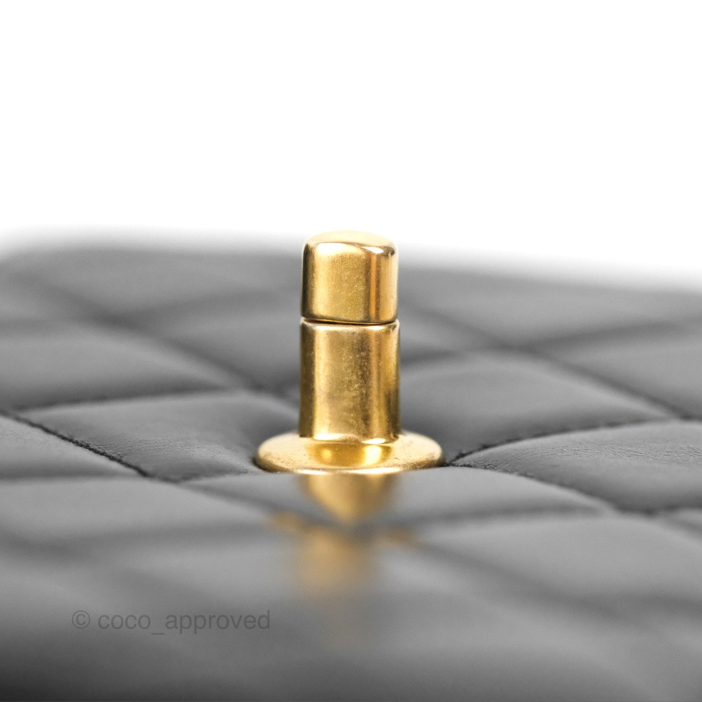 Chanel Quilted Mini Perfect Fit Adjustable Black Calfskin Aged Gold Hardware