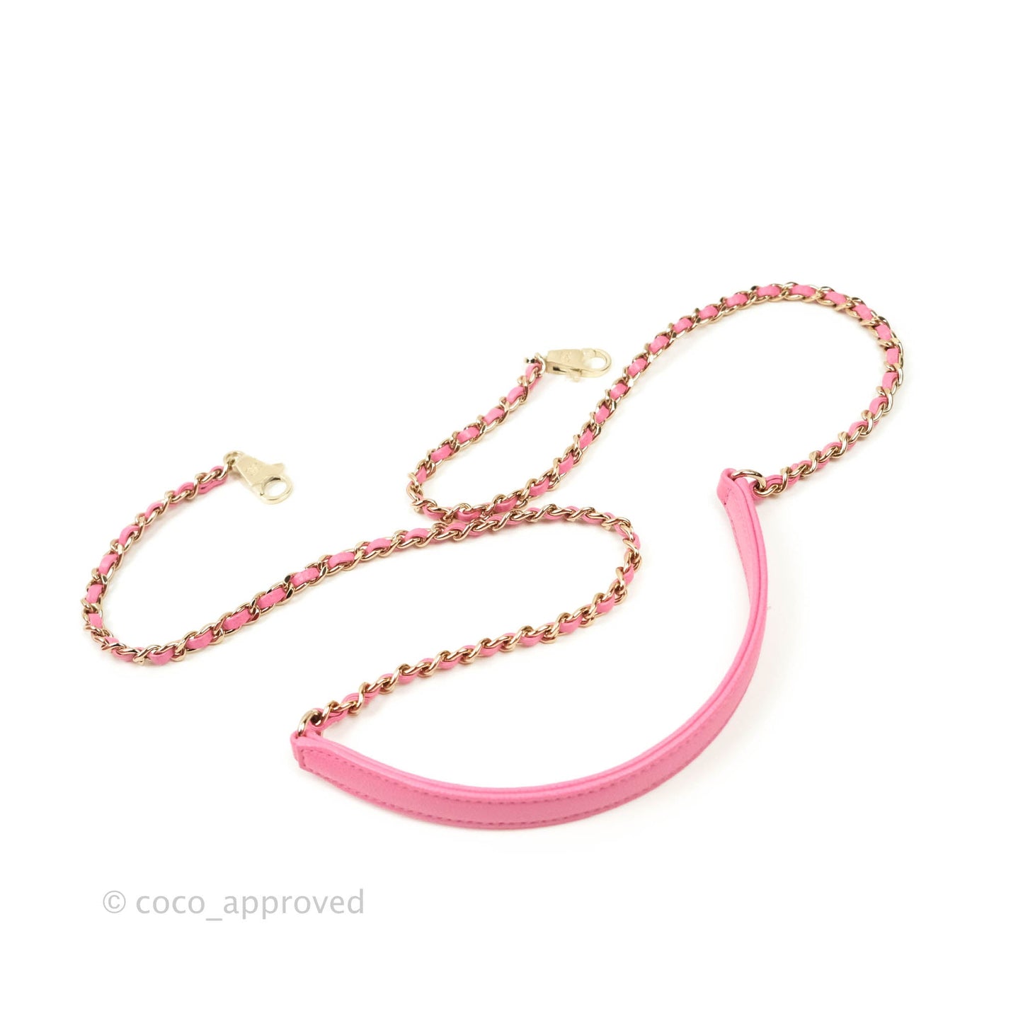Chanel Extra Mini Coco Handle Quilted Pink Caviar Lizard Embossed Handle Gold Hardware