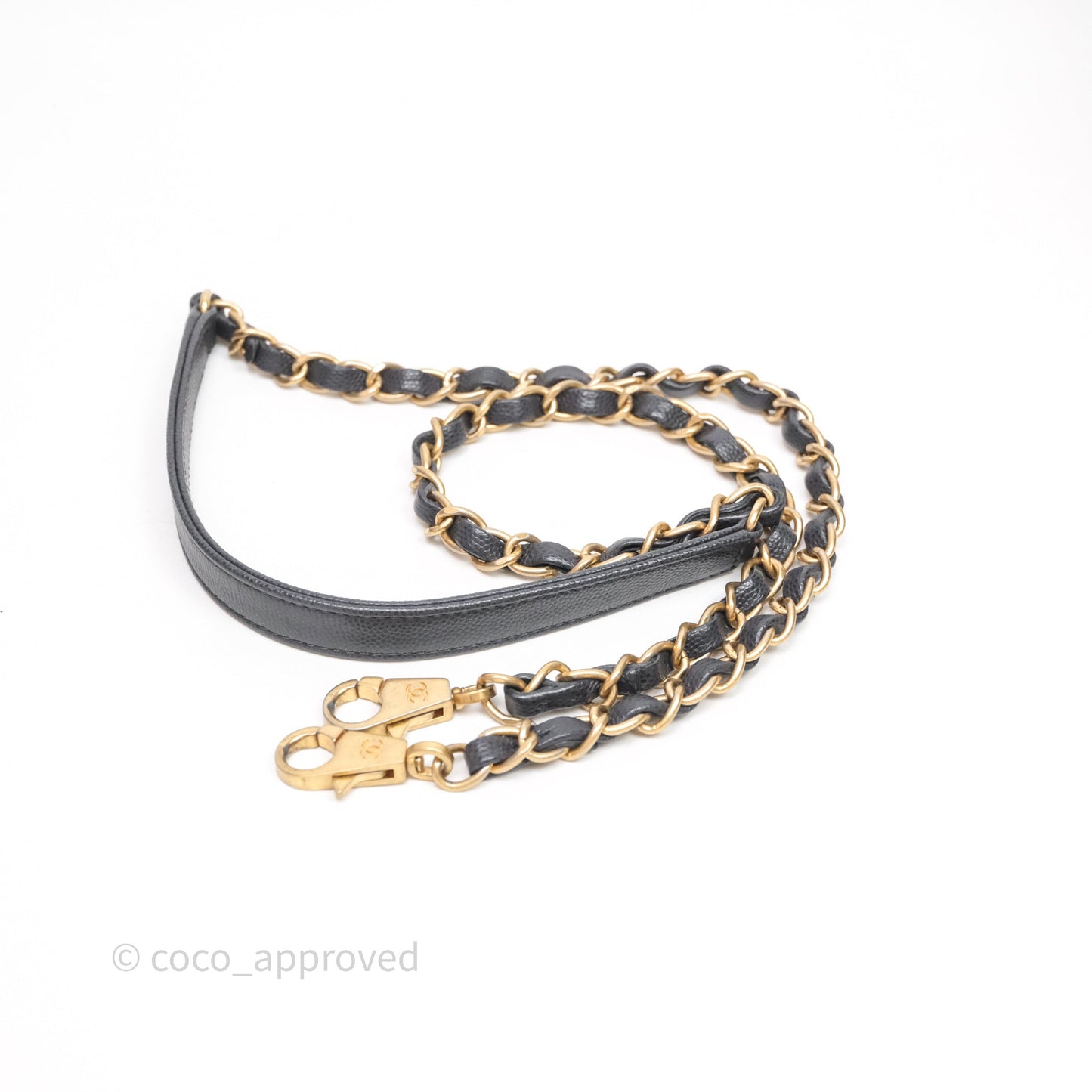Chanel Medium Coco Handle Chevron Grey Bag Gold Hardware