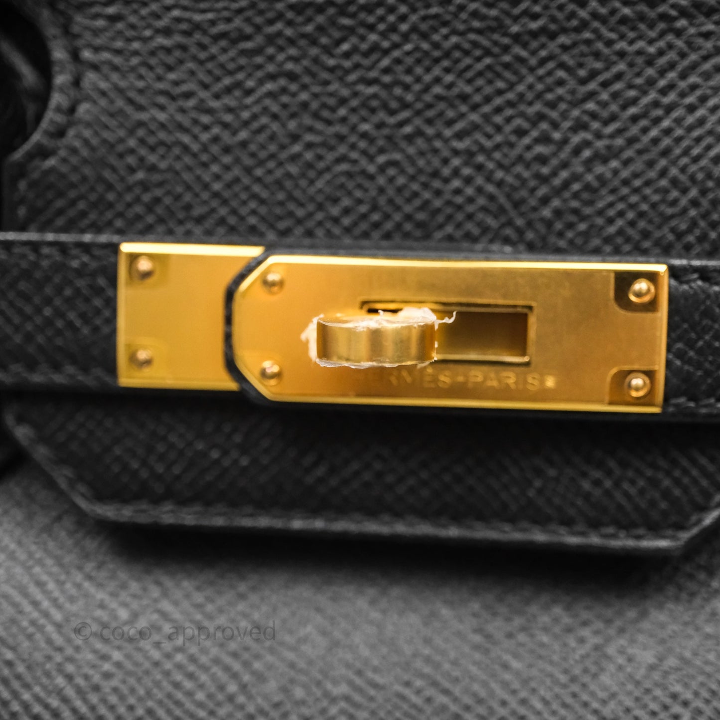 Hermès Birkin 30 Black Noir 89 Epsom Gold Hardware