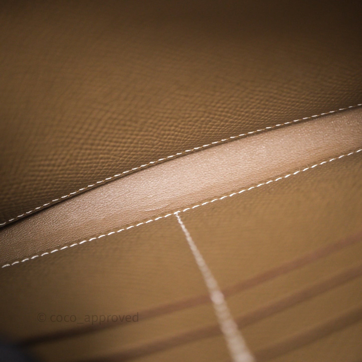 Hermès Constance To Go Wallet Etoupe 18 Epsom Gold Hardware