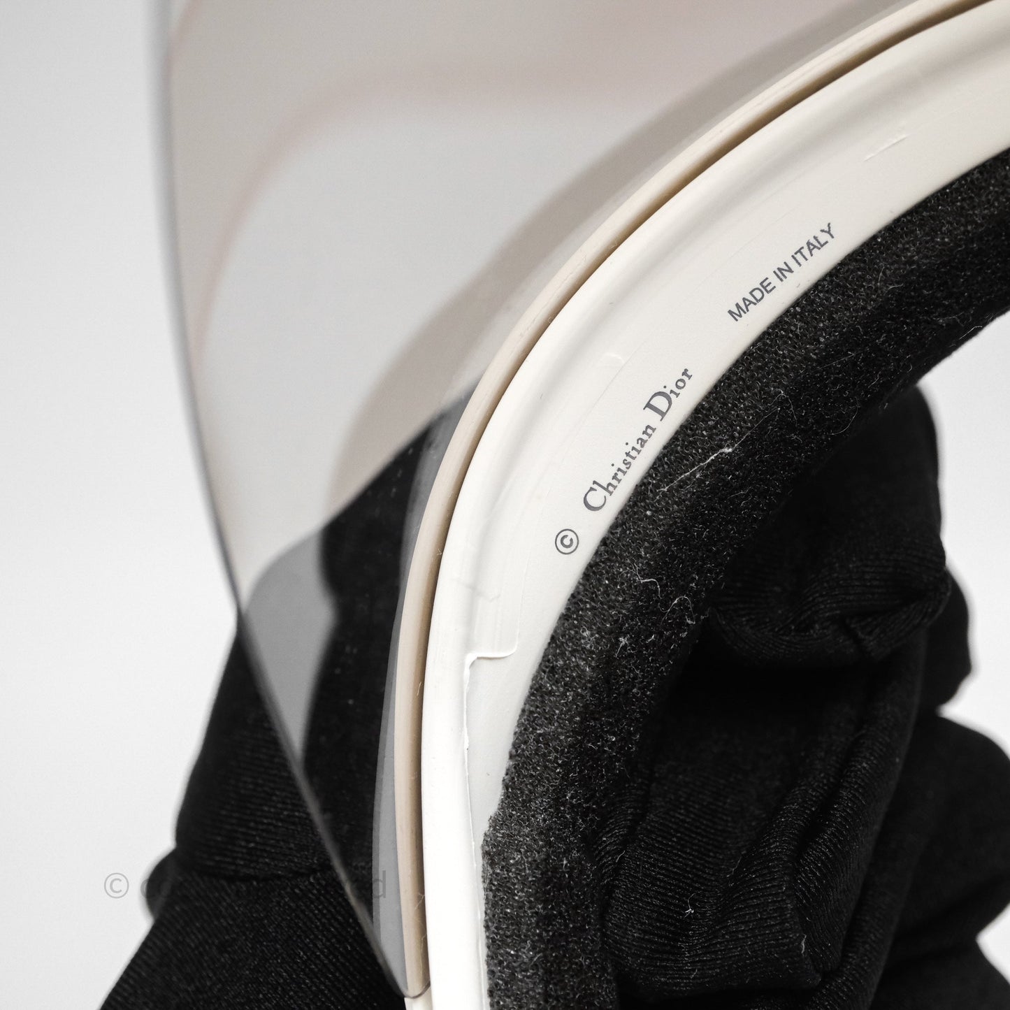 Christian Dior Diorclub Pink White Sun Visor