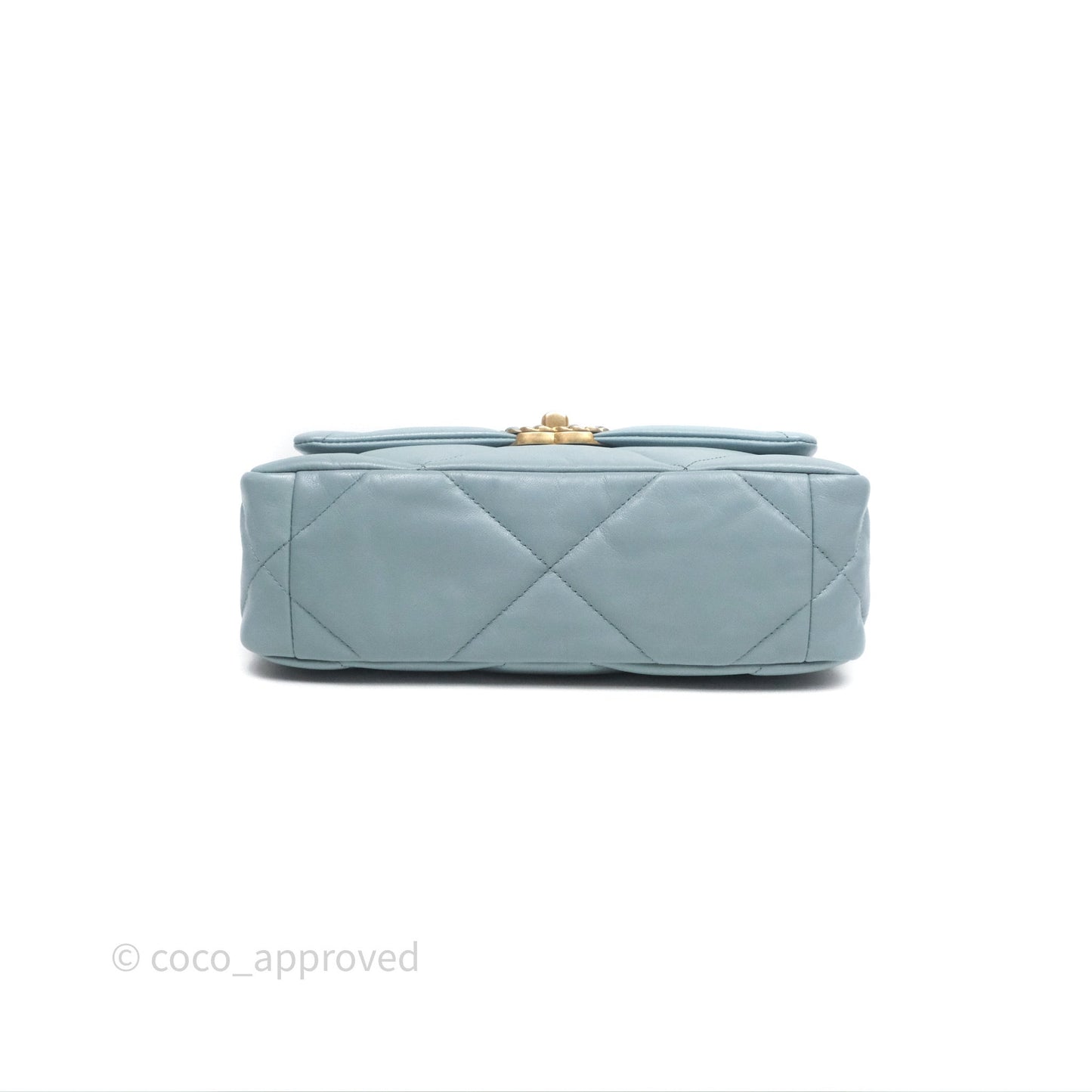 Chanel 19 Small Blue Mixed Hardware