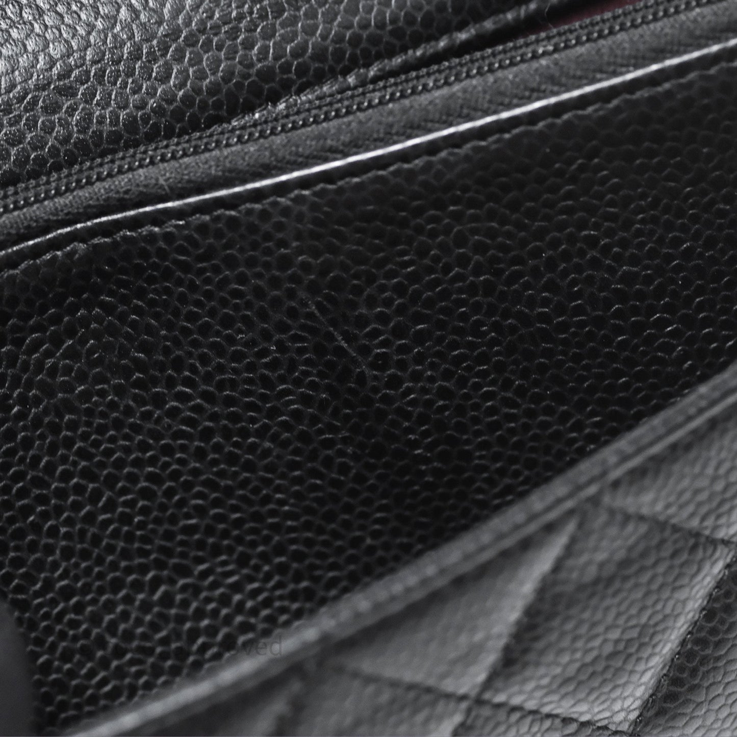 Chanel Quilted WOC Black Caviar Silver Hardware