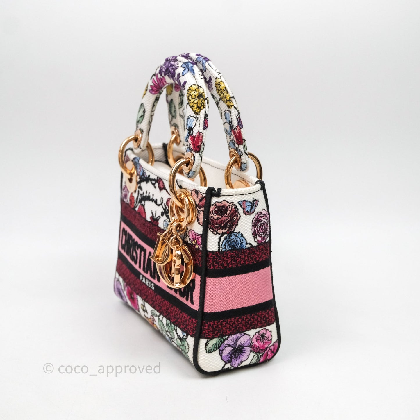 Christian Dior Mini Lady D-Lite Bag Florilegio Embroidered