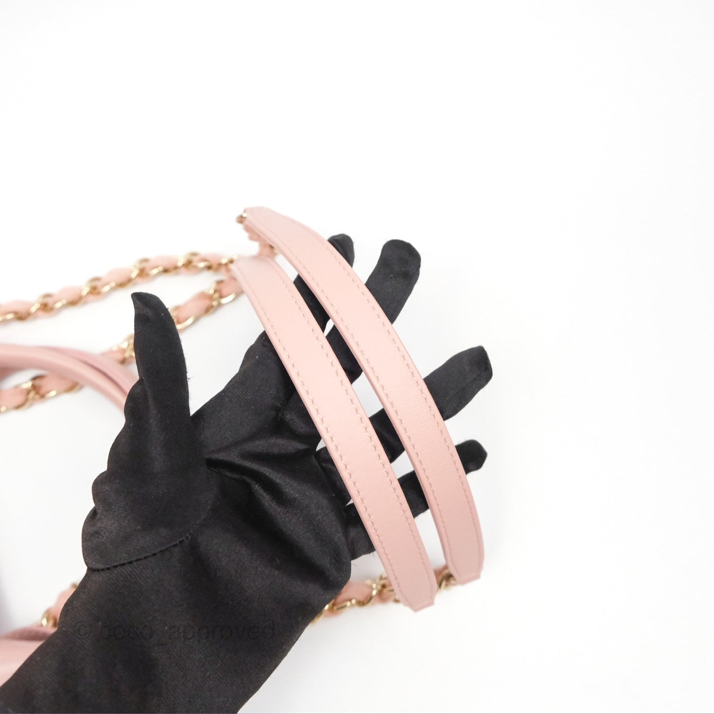Chanel Large Deauville Pink Canvas 20A