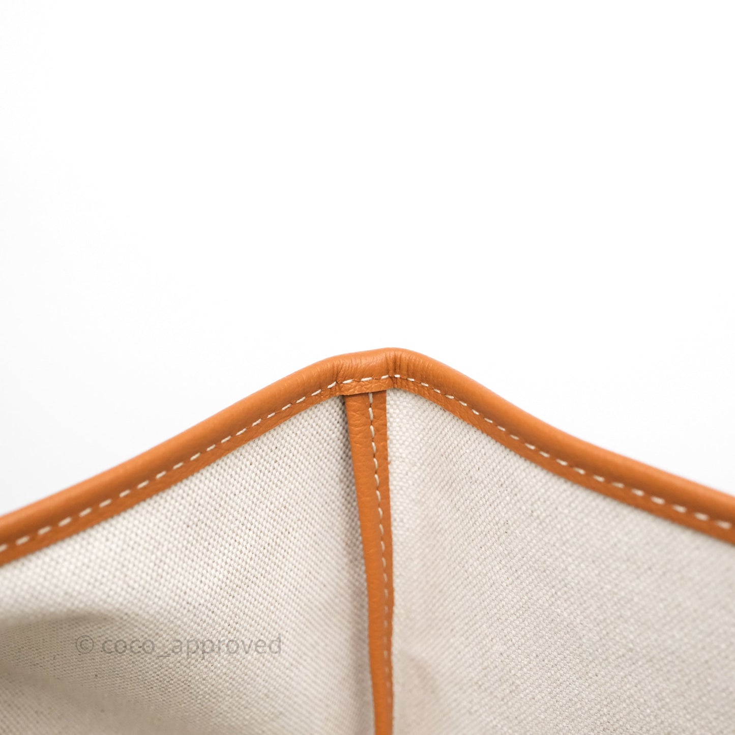 Goyard St Louis Tote GM Tan Black