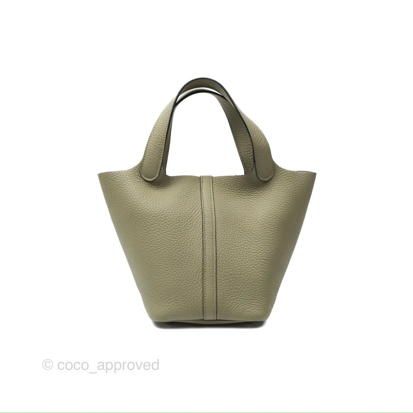 Hermès Picotin 18 Lock Sauge Palladium Hardware
