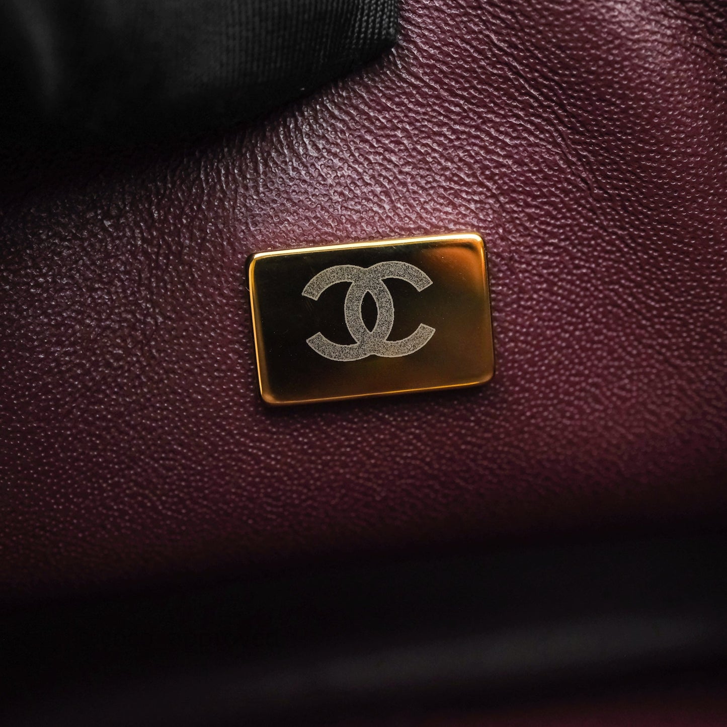 Chanel Small Classic Flap Quilted Black Caviar Gold Hardware