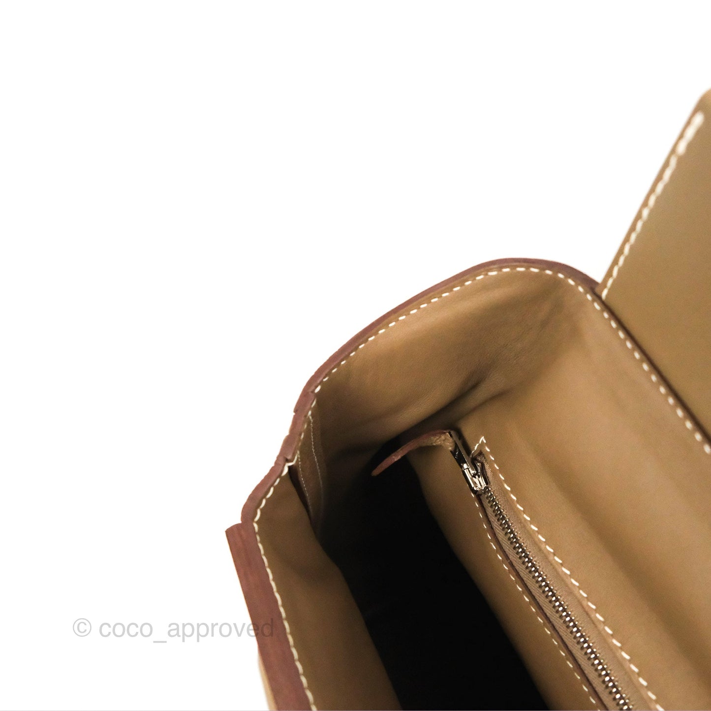 Hermès 24/24 29 Etoupe Togo Palladium Hardware