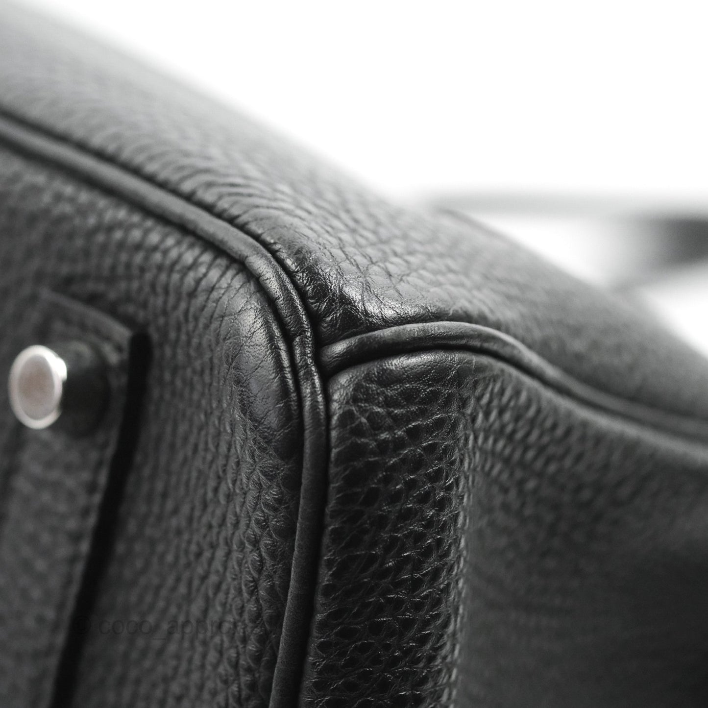 Hermès Birkin 35 Black Togo Palladium Hardware
