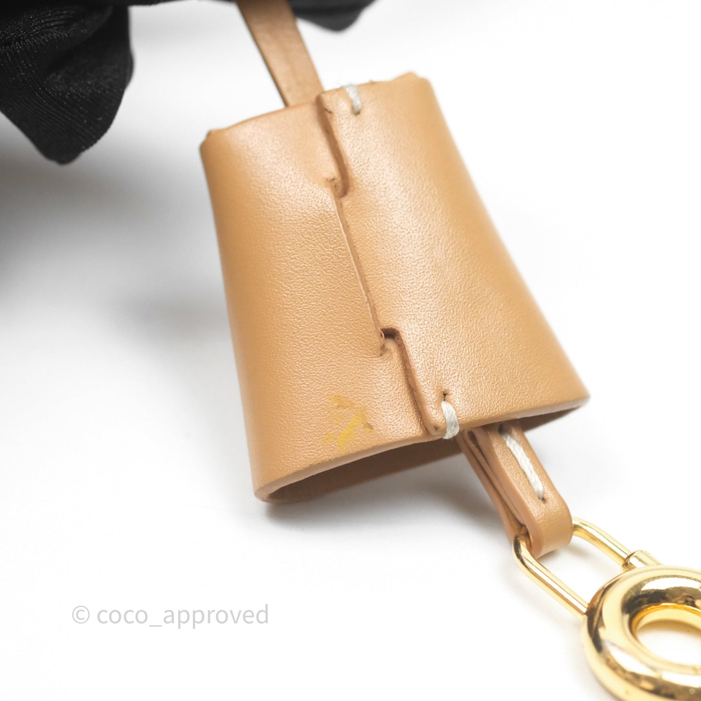 Loro Piana Extra Bag L27 Light Bamboo Calfskin Gold Hardware