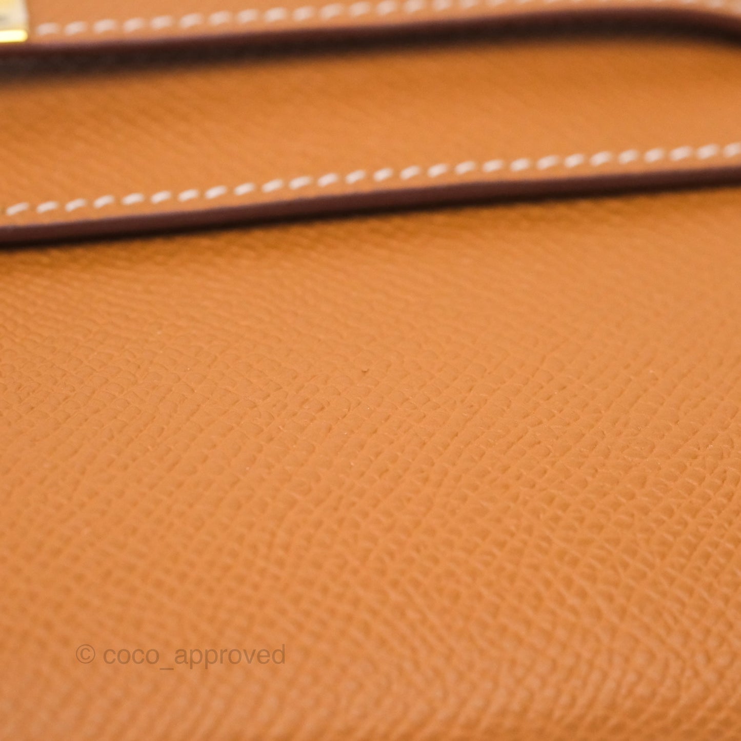Hermès Kelly To Go Wallet Gold 37 Epsom Gold Hardware
