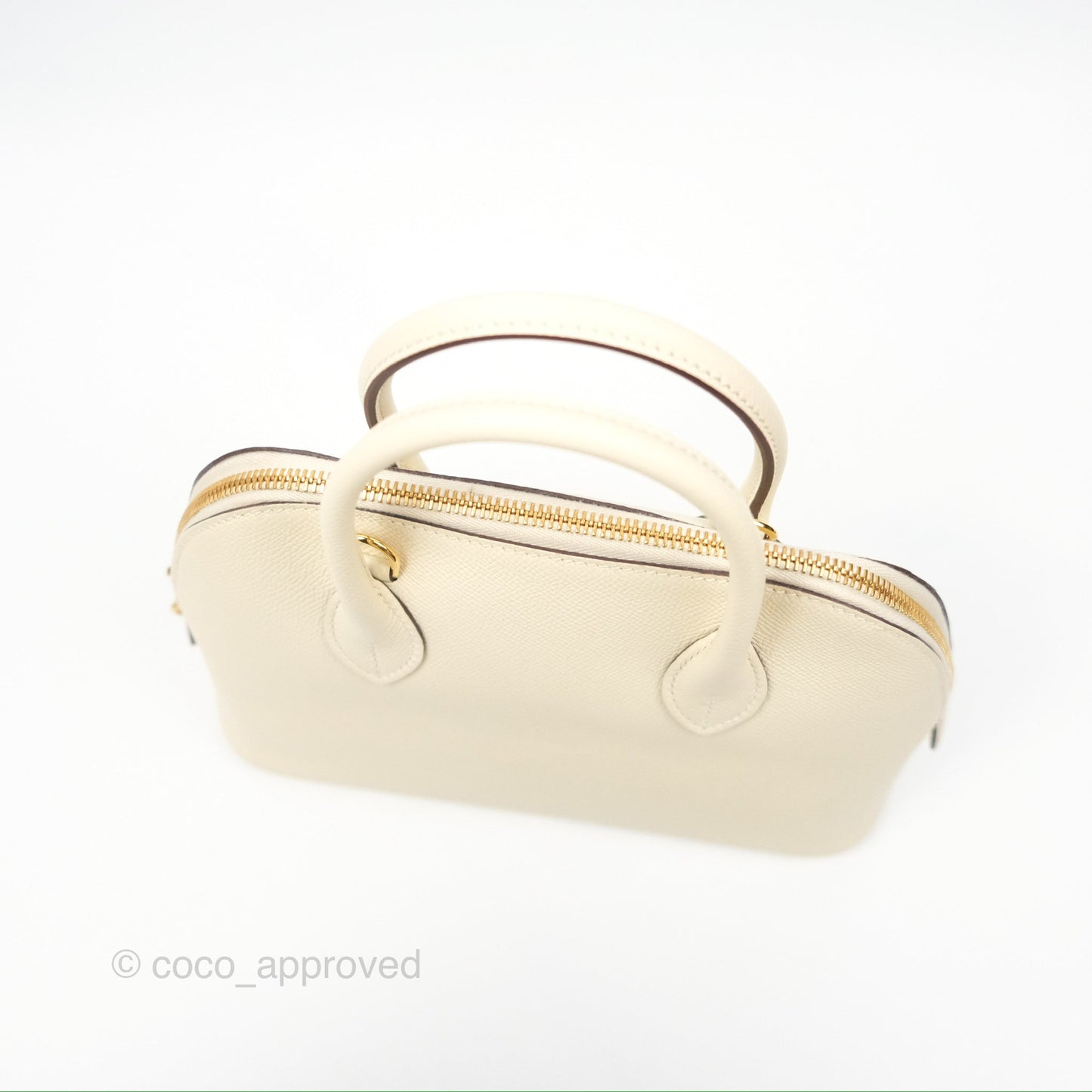 Hermès Bolide 1923 25 Nata I2 Epsom Gold Hardware