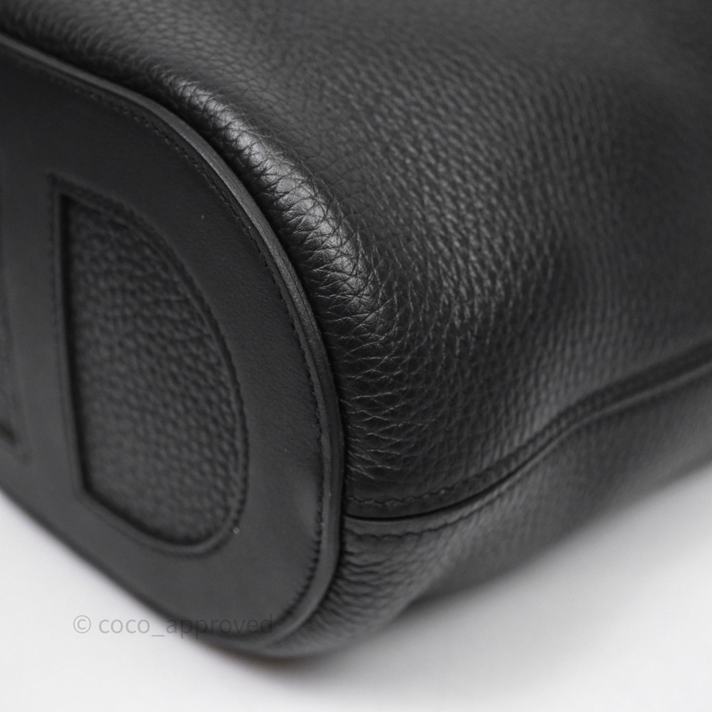 Hermes In-The-Loop 18 Black Noir 89 Clemence Palladium Hardware