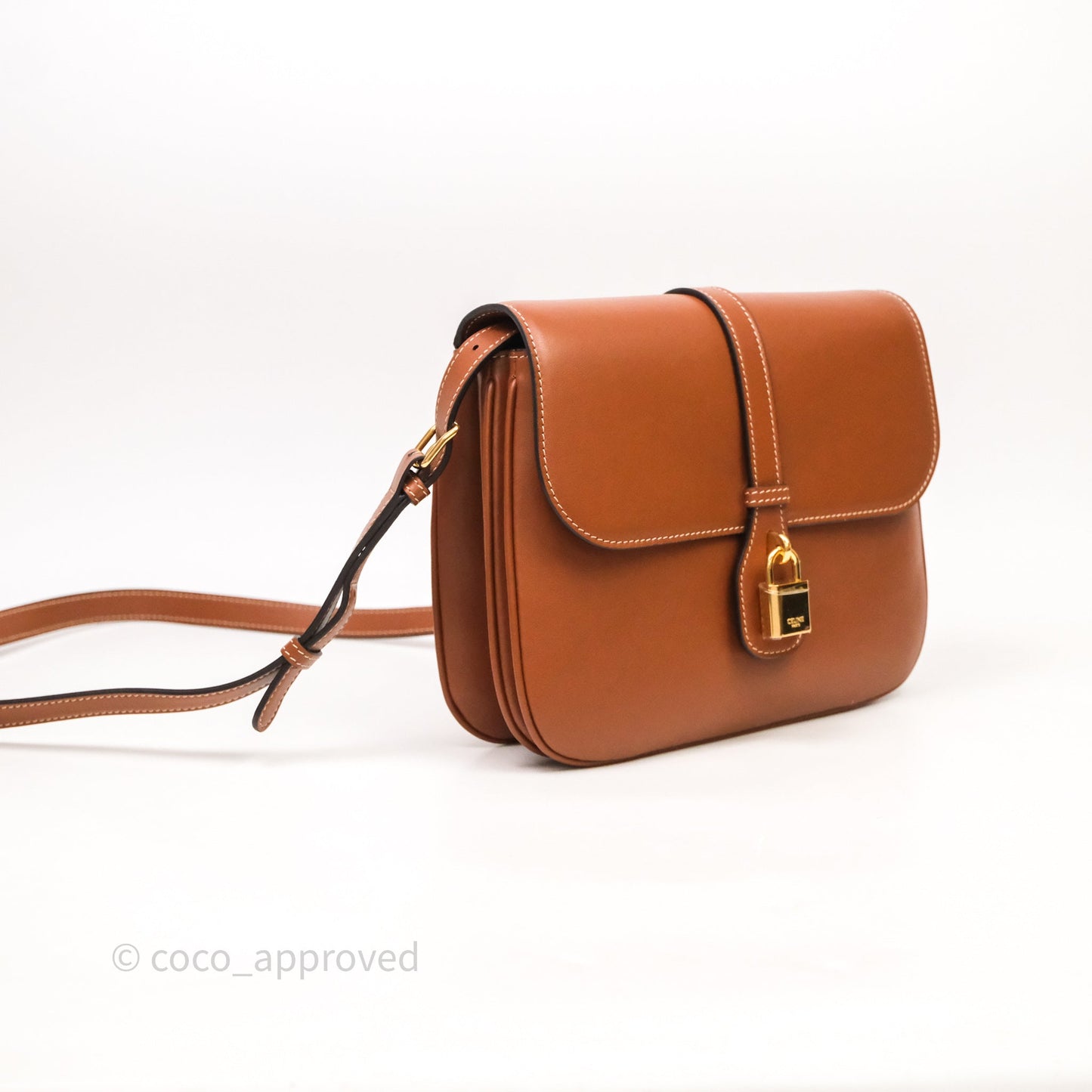 Celine Medium Tabou Tan Smooth Calfskin