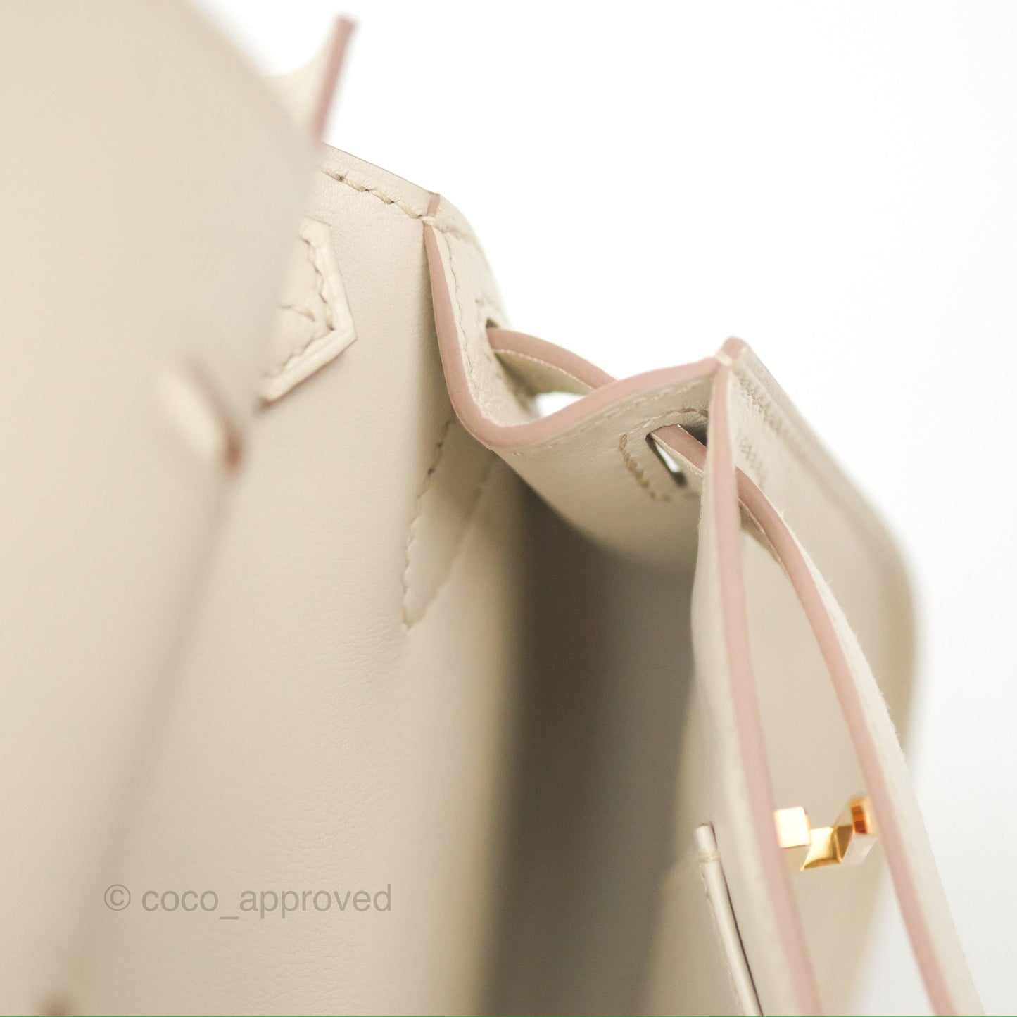 Hermès Mini Jypsiere Beton Evercolor Gold Hardware