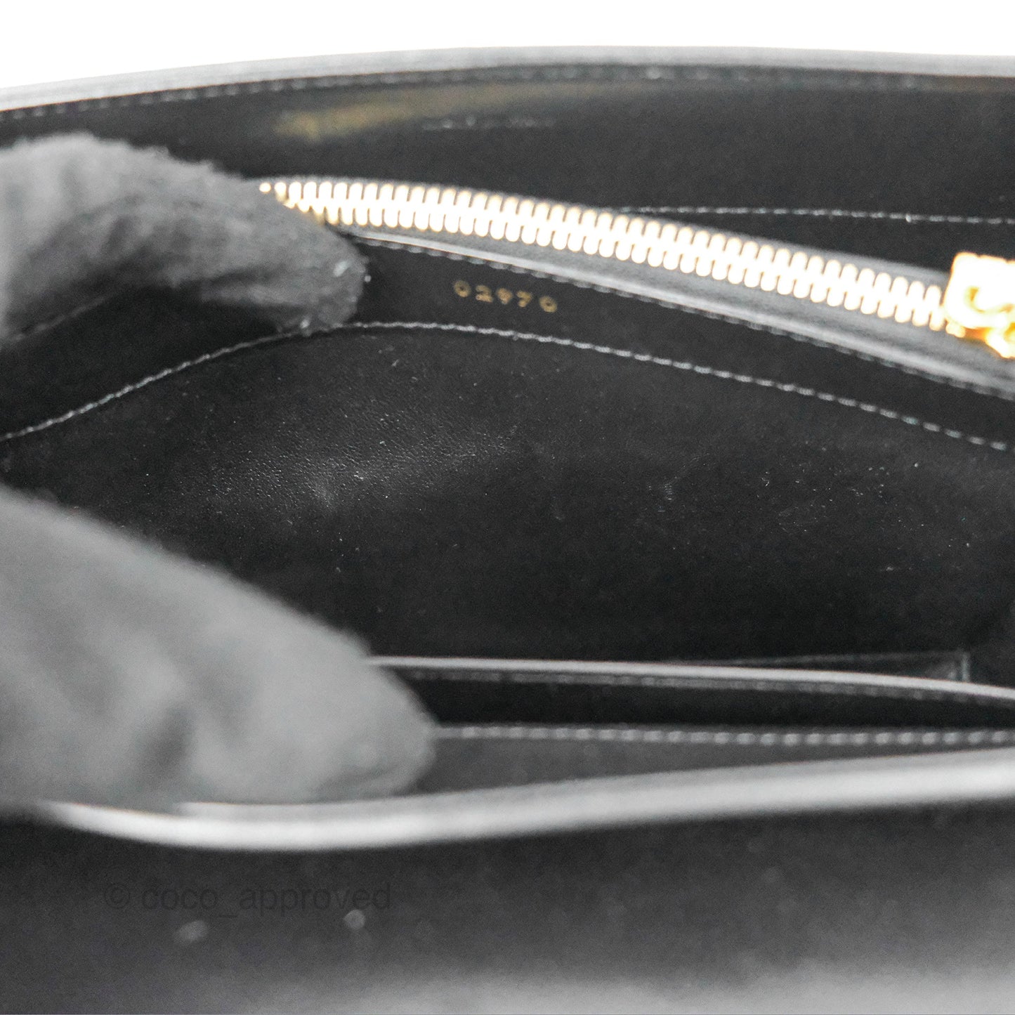 Celine Small 16 Bag Black Satinated Calfskin