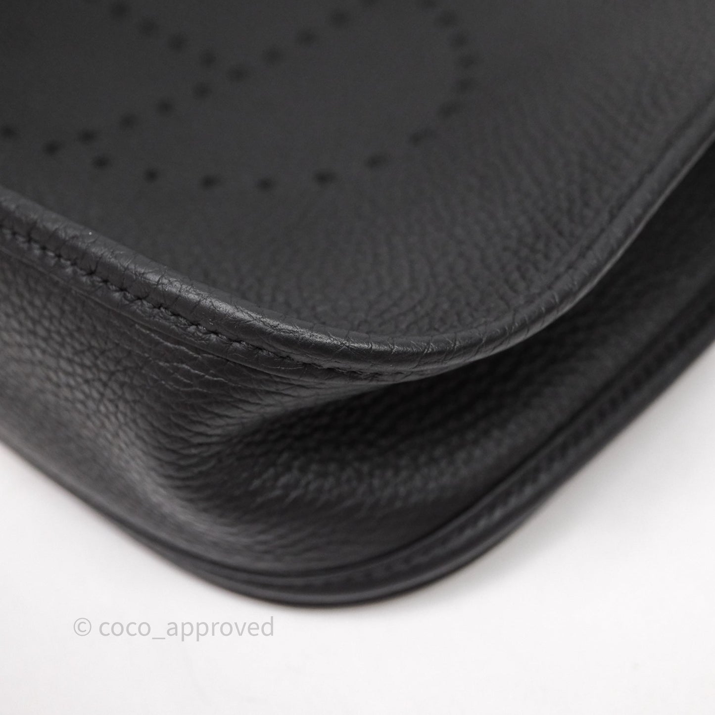 Hermes Evelyne III 29 Black Clemence Palladium Hardware