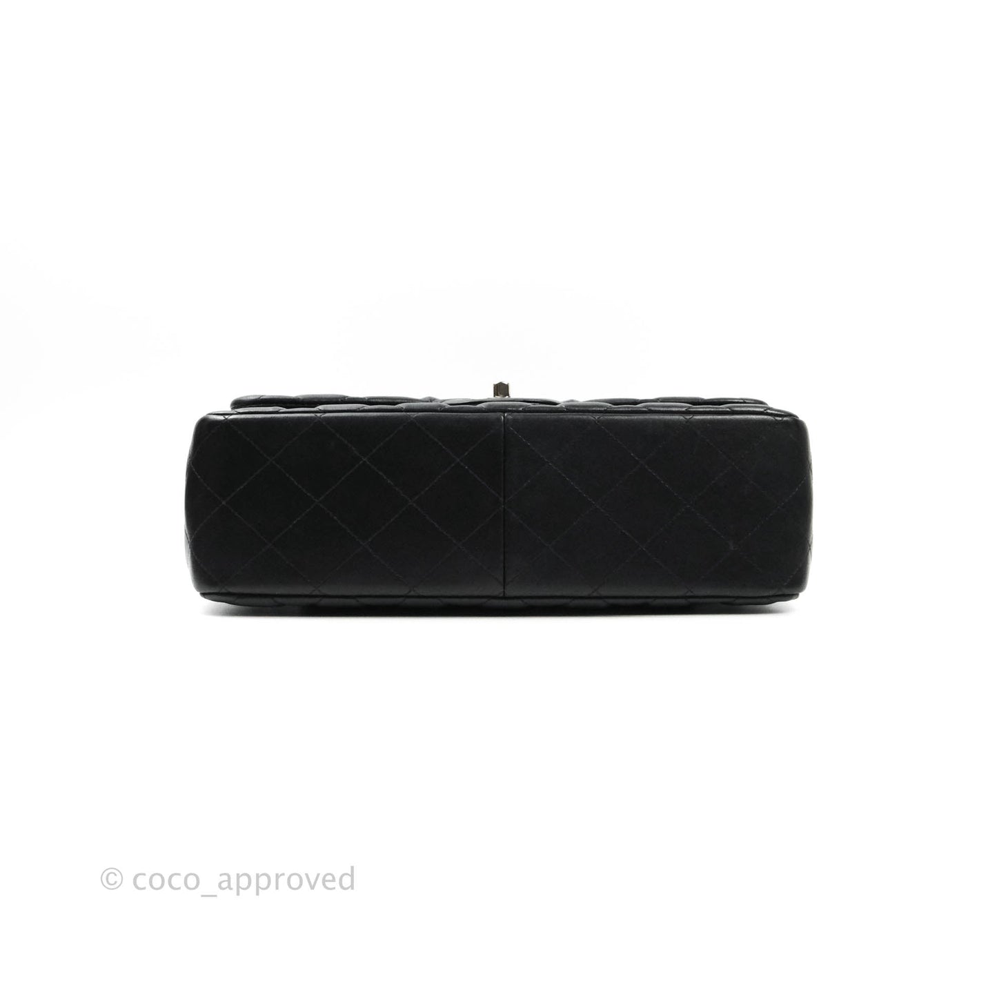 Chanel Jumbo Double Flap Black Lambskin Silver Hardware⁣⁣