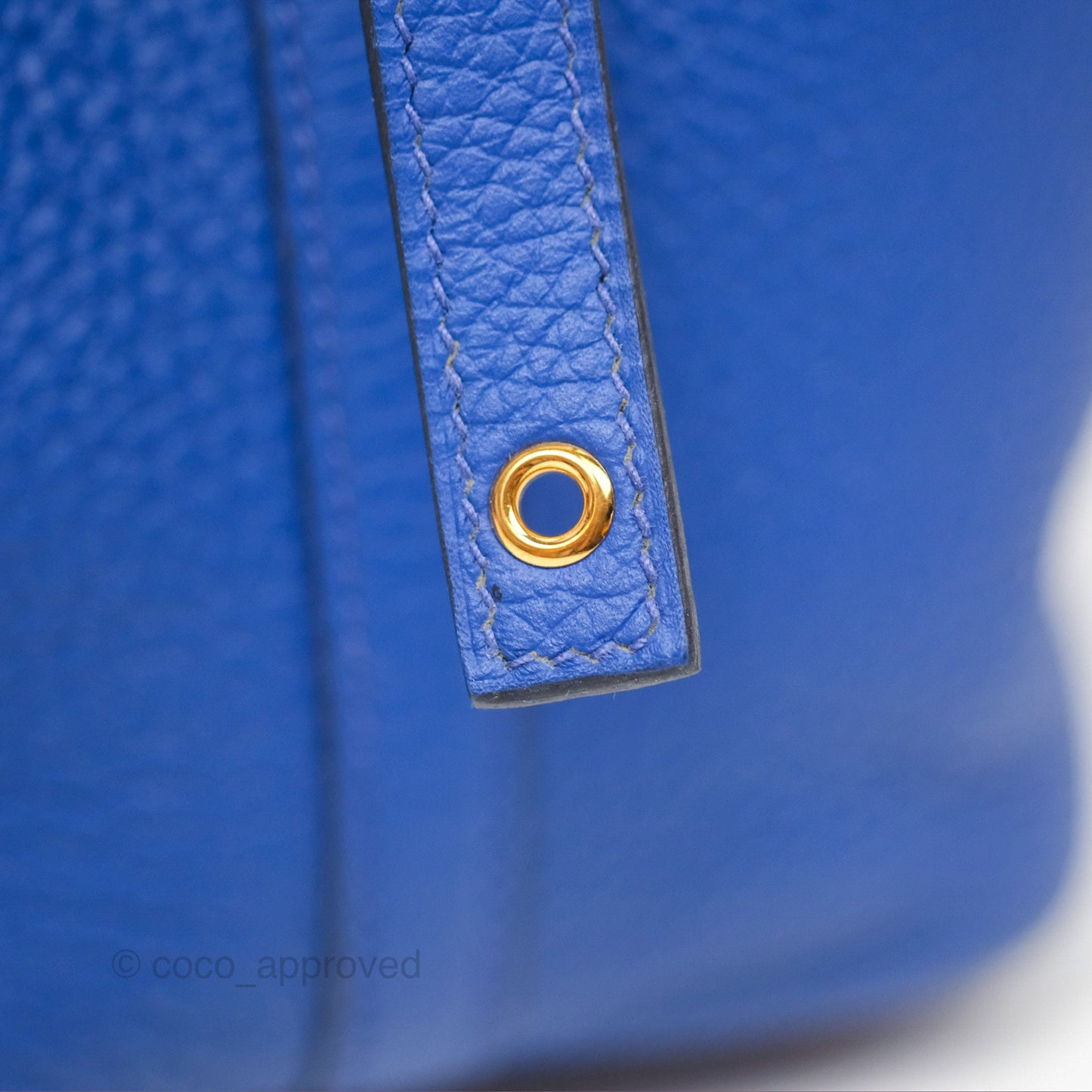 Hermès Picotin Lock 18 Bleu Royal Taurillon Clemence Gold Hardware