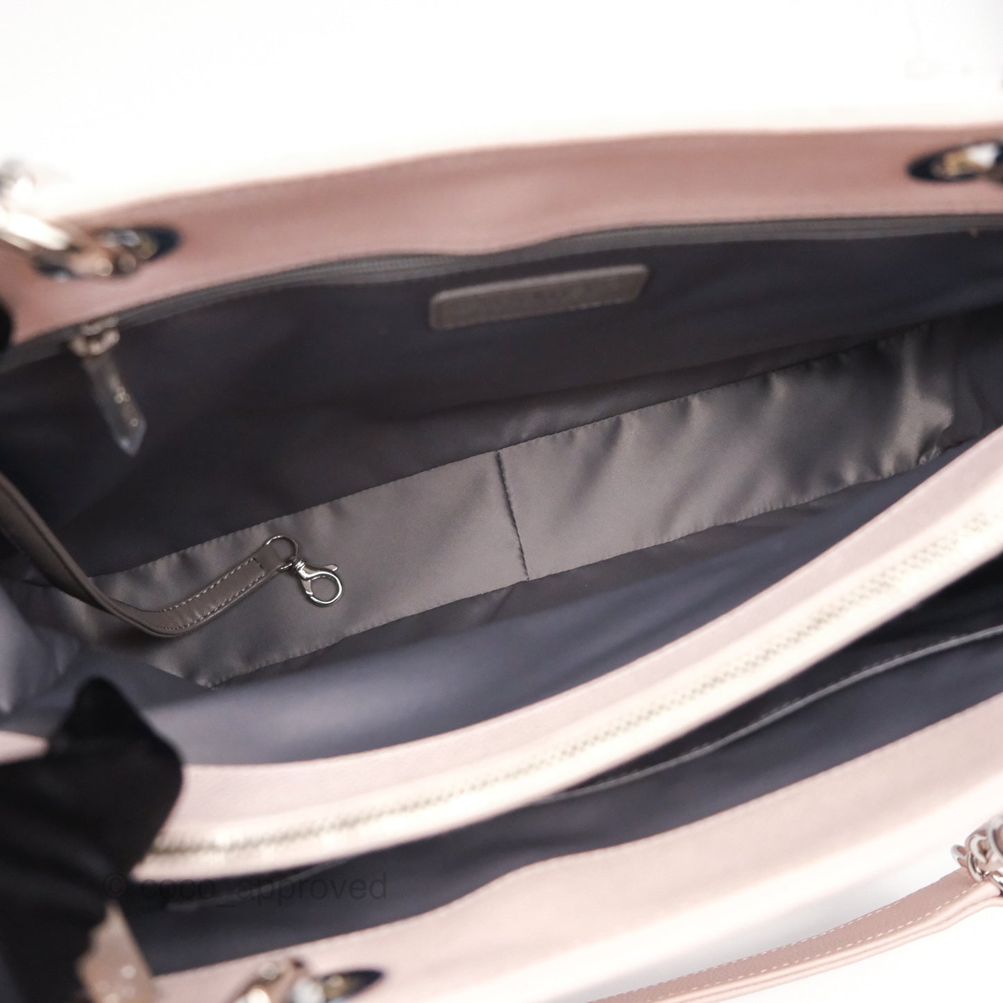 Chanel GST Pink Caviar Silver Hardware