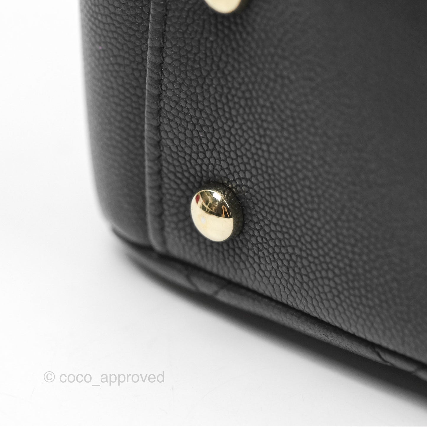 Chanel Quilted Medium Business Affinity Flap Matte Black Caviar Gold Hardware