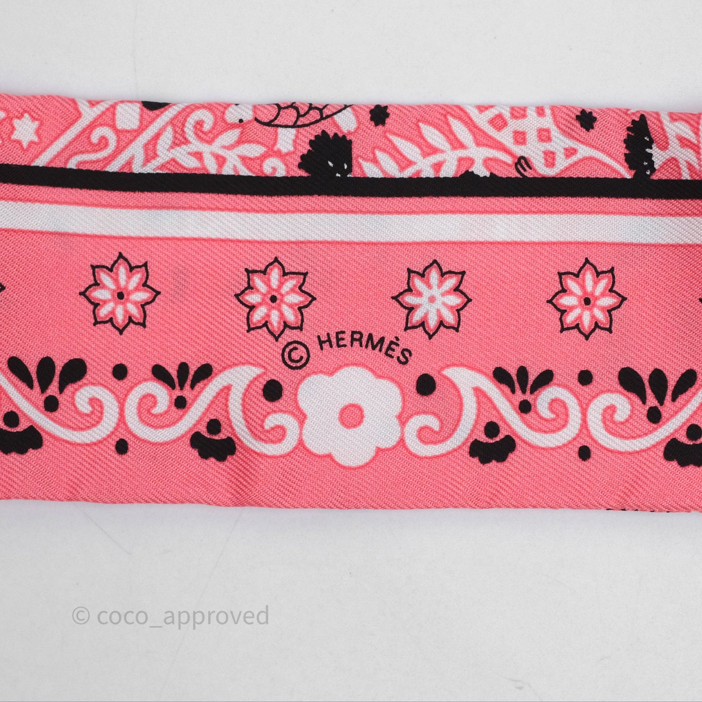Hermès Peuple Du Vent Silk Twilly