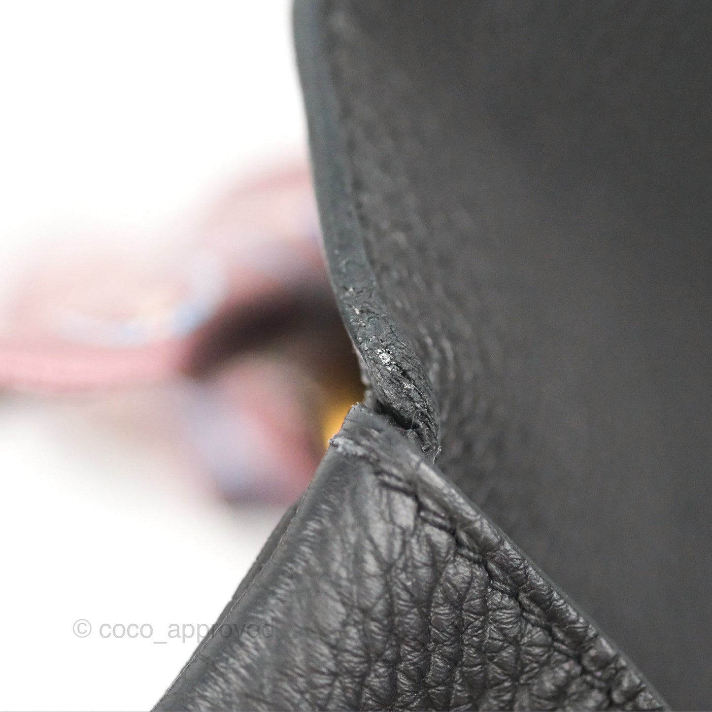 Hermès Retourne Kelly 28 Black Togo Gold Hardware