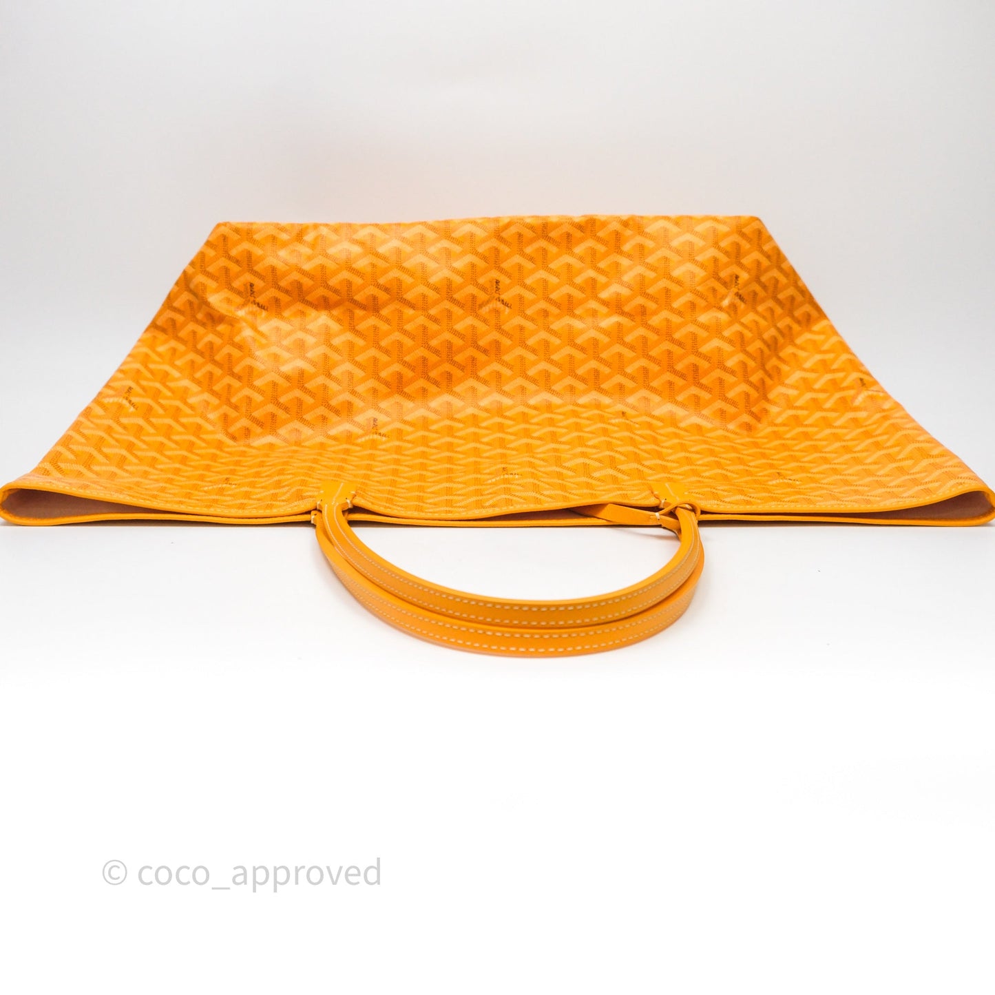 Goyard St. Louis GM Yellow Goyardine Canvas