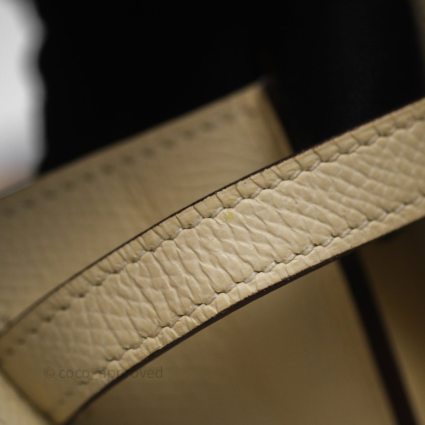 Hermès Kelly To Go Wallet Nata I2/ Sesame 2S Epsom Palladium Hardware